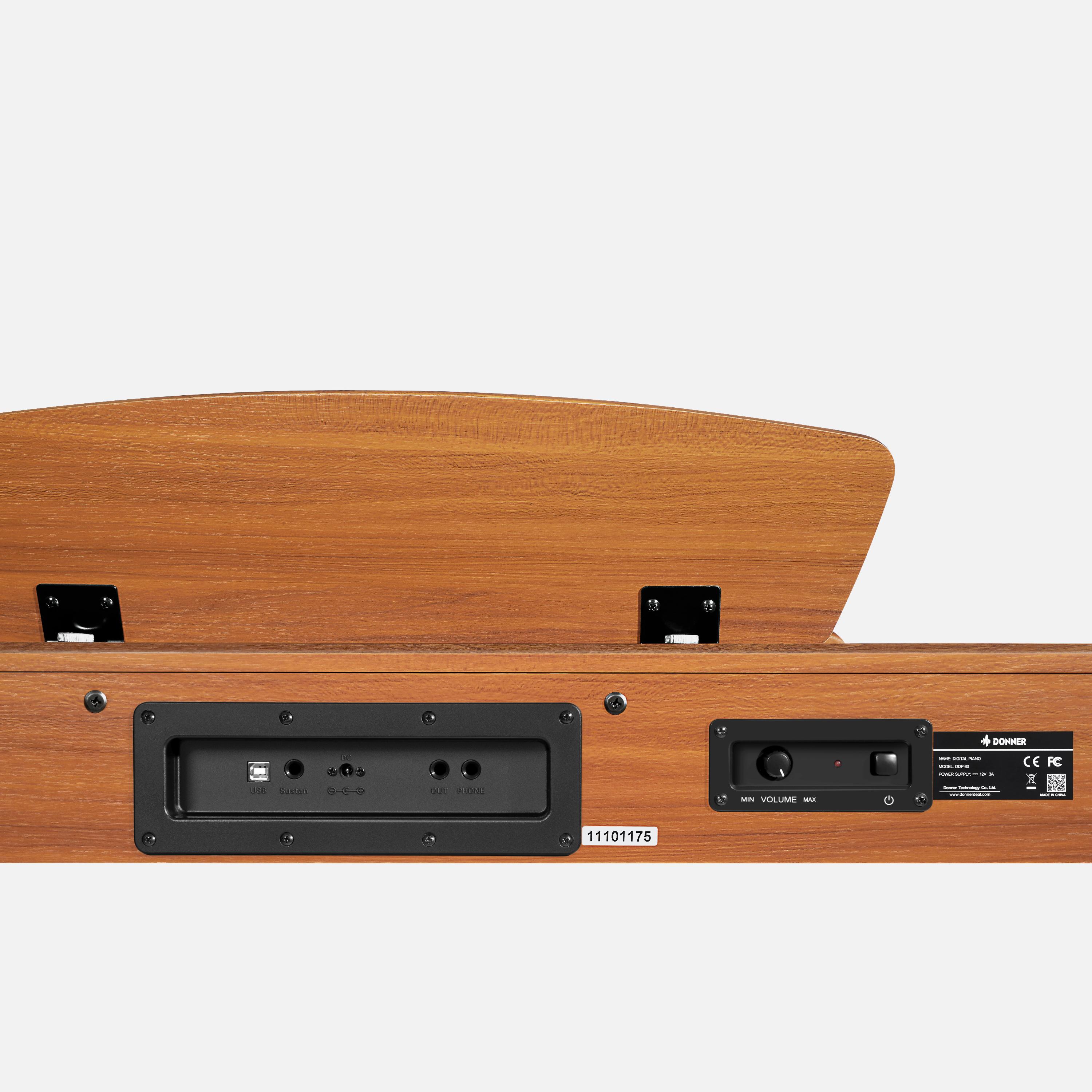 Donner DDP-80 Digital Home Piano in Natural - DDP80 (15).jpg