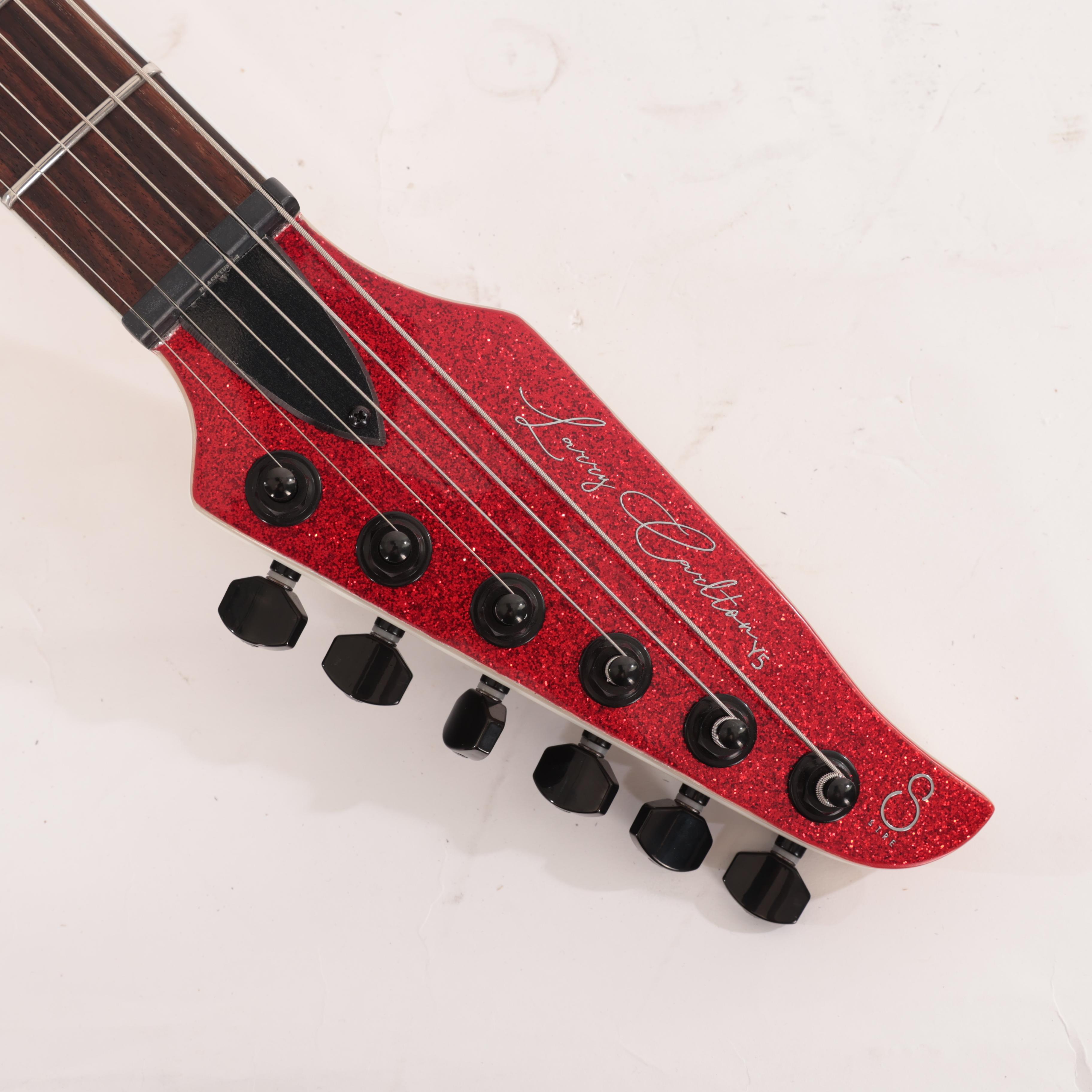 Sire Larry Carlton Y5 Electric Guitar in Red Sparkle - Y5 RED SPARKLE (12).jpg