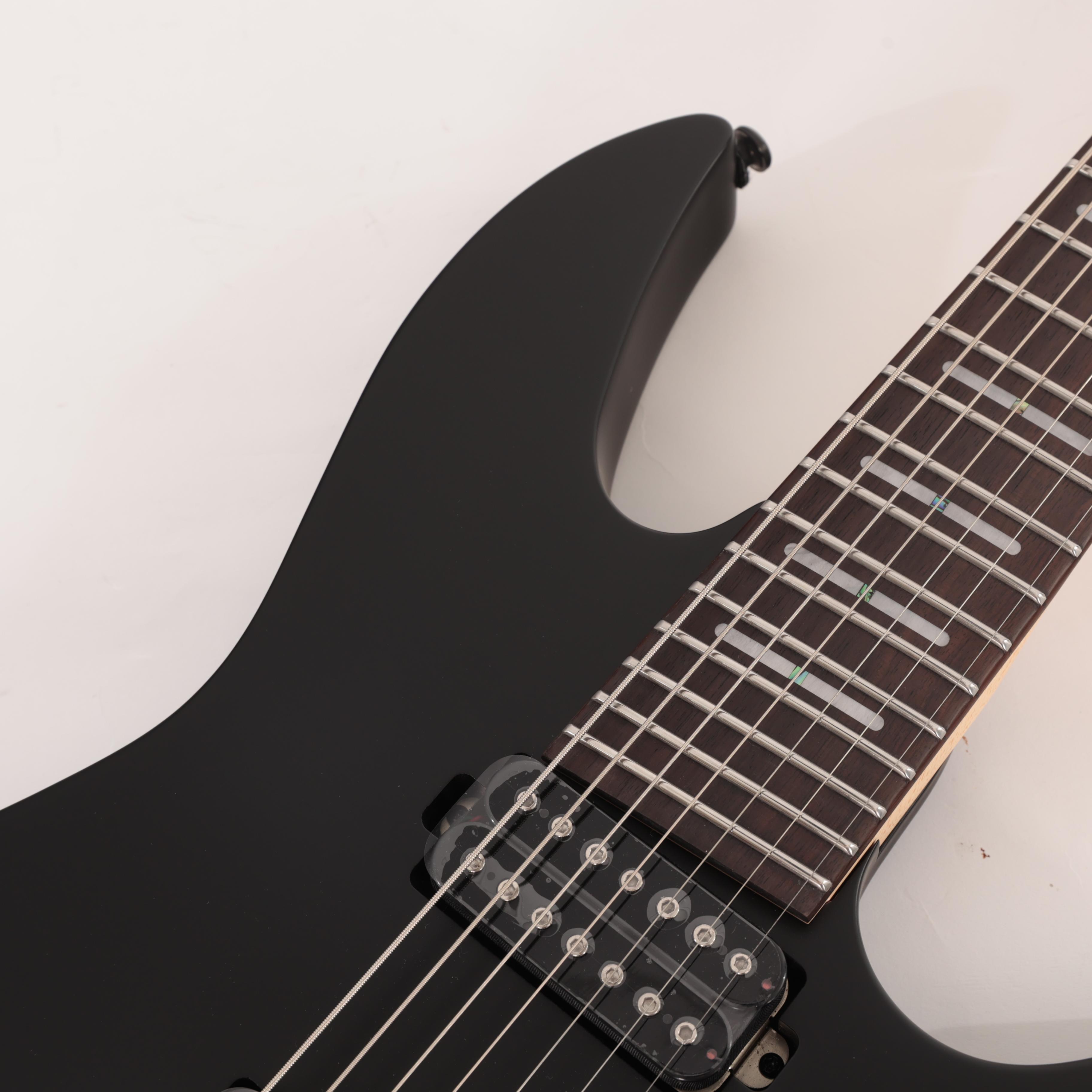 Sire Larry Carlton X6 Headless 7-String Electric Guitar in Black Satin - X6_HEADLESS_7_BKS (2).jpg