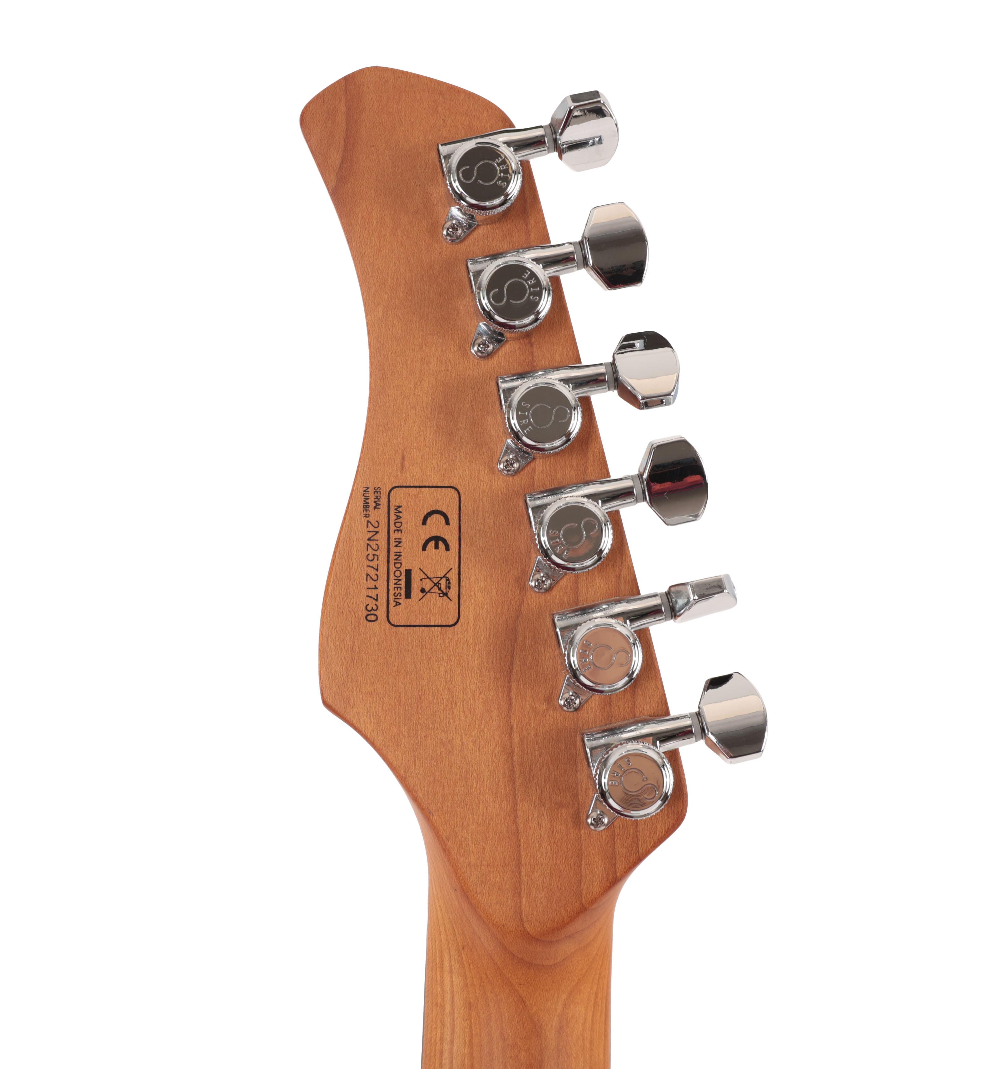 Sire Larry Carlton S7 FM New Gen Electric Guitar in Transparent Black Rosewood Board - S7_FM_NEW_GEN_TBK (5).jpg