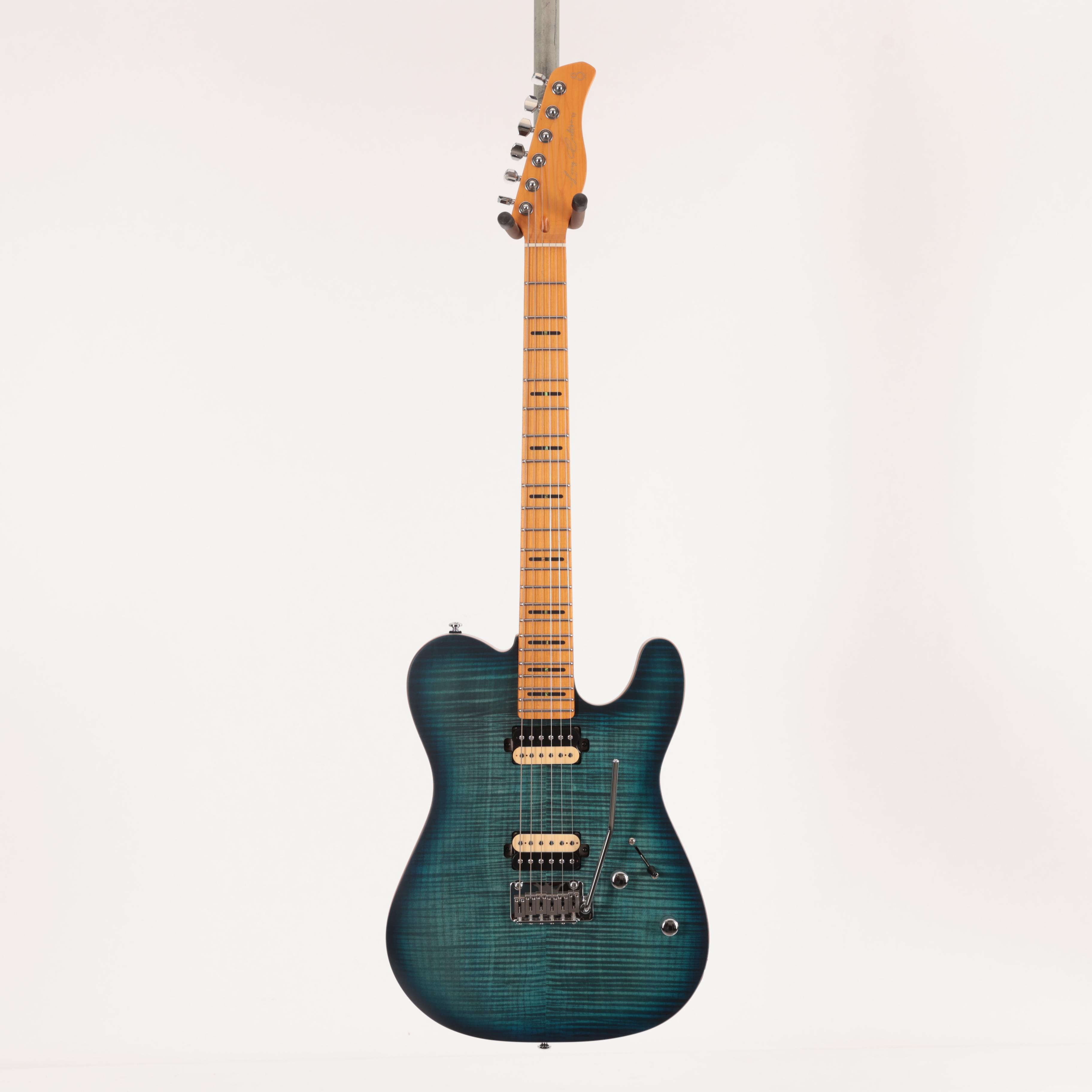 Sire Larry Carlton T7 FM New Gen Electric Guitar in Transparent Blue Maple Neck - T7FMTBL-2 (3).jpg