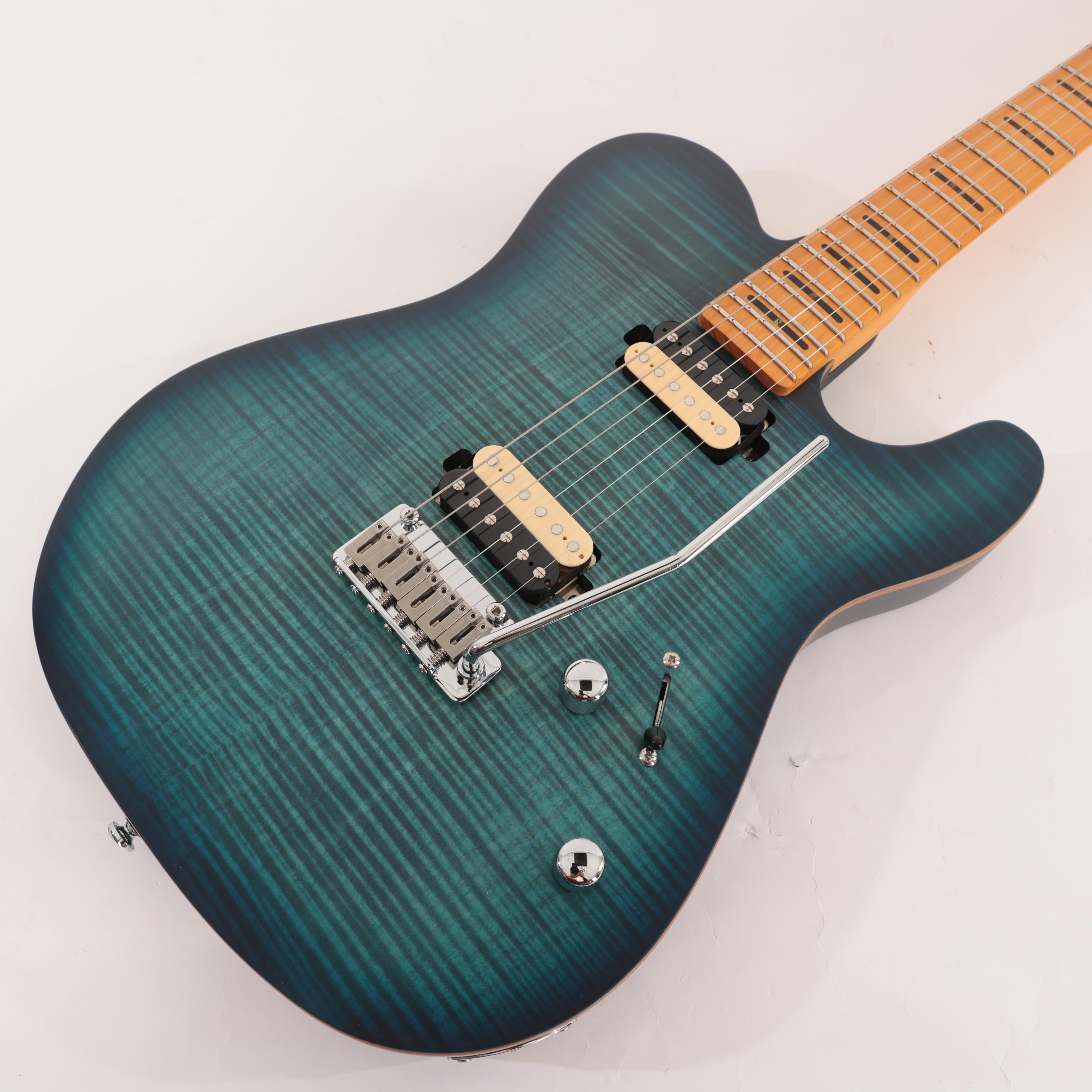 Sire Larry Carlton T7 FM New Gen Electric Guitar in Transparent Blue Maple Neck - T7FMTBL-2 (6).jpg