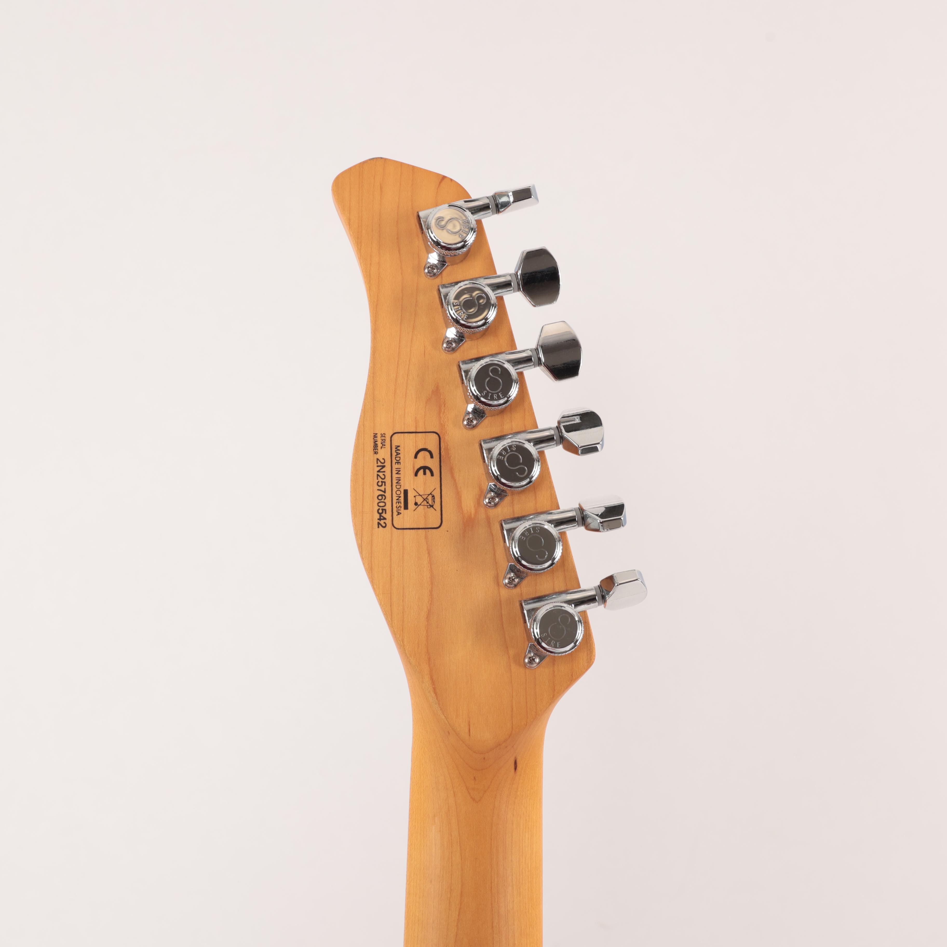 Sire Larry Carlton T7 FM New Gen Electric Guitar in Transparent Blue Maple Neck - T7FMTBL-2 (5).jpg