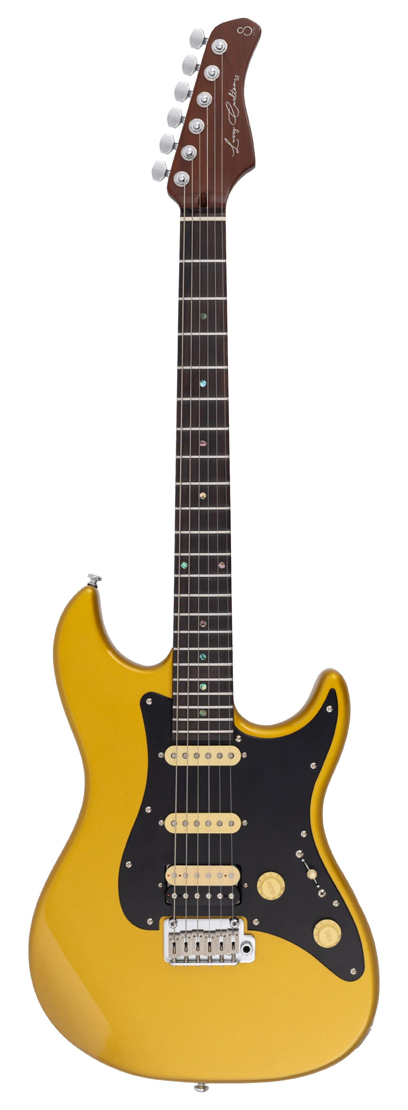 Sire Larry Carlton S7 HSS New Gen Electric Guitar in Metallic Gold Rosewood Board - S7HSSMSO-2.jpg