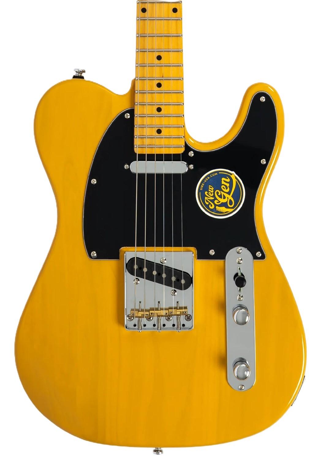 Sire Larry Carlton T7 New Gen Electric Guitar in Butterscotch Maple Neck - T7BTB-2-edit (1).jpg