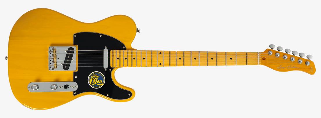 Sire Larry Carlton T7 New Gen Electric Guitar in Butterscotch Maple Neck - T7BTB-2-edit (3).jpg