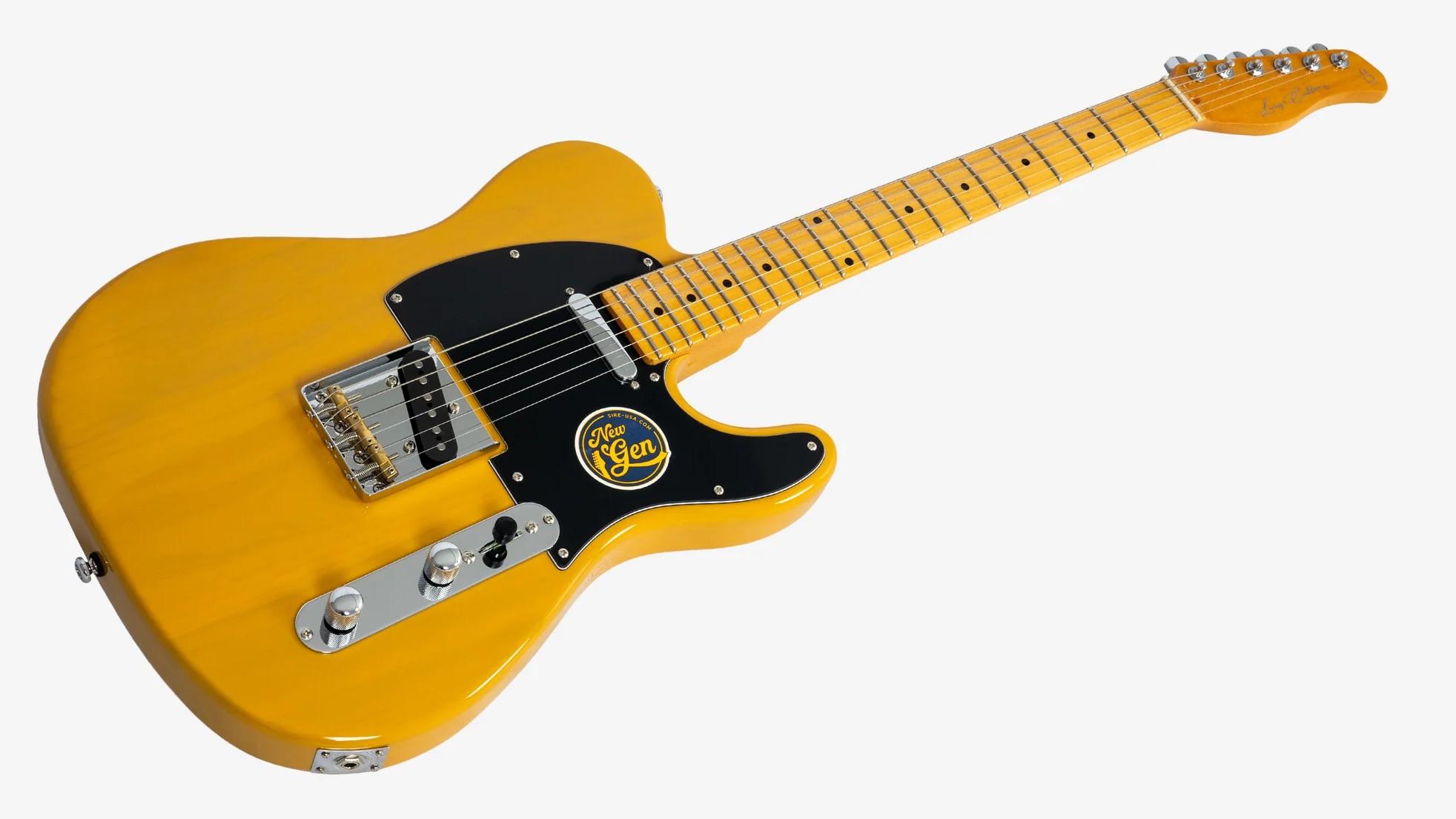 Sire Larry Carlton T7 New Gen Electric Guitar in Butterscotch Maple Neck - T7BTB-2-edit (2)_compressed.jpg