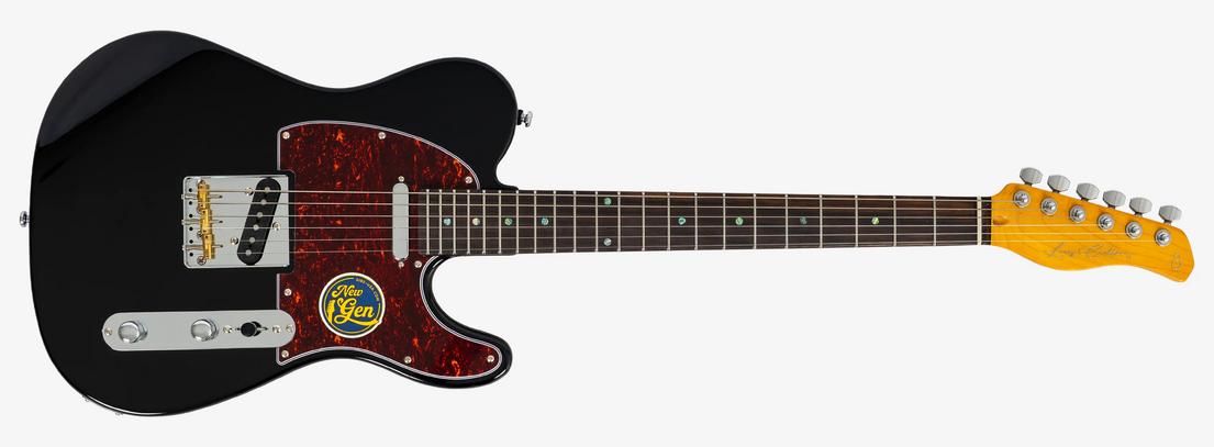 Sire Larry Carlton T7 New Gen Electric Guitar in Black Rosewood Board - T7BK-2-edit (3).jpg
