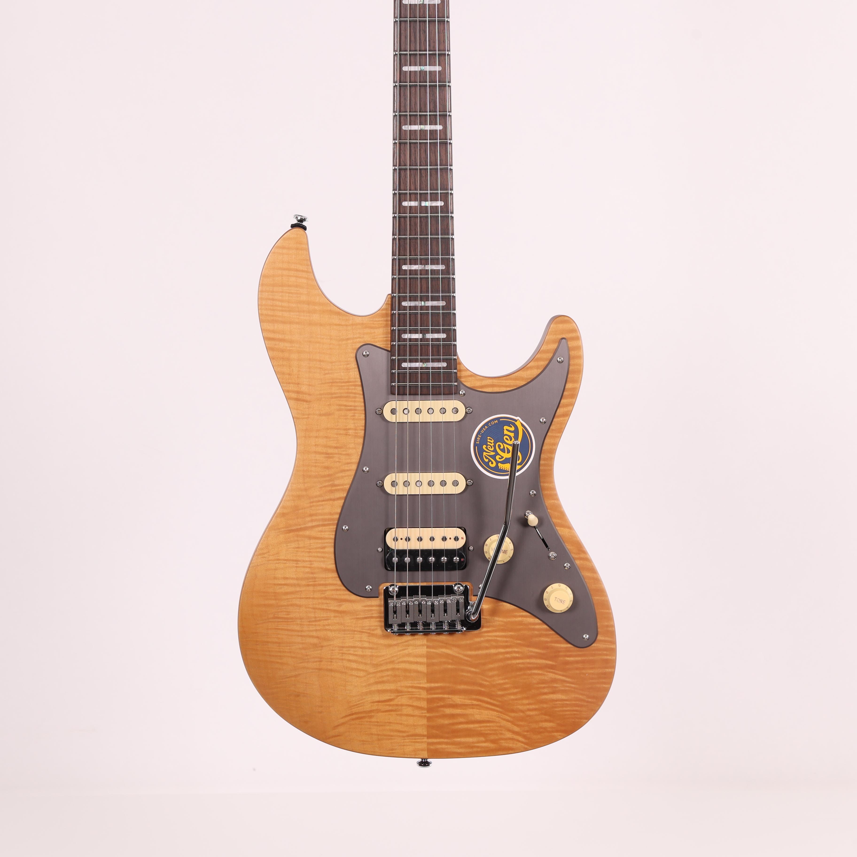 Sire Larry Carlton S7 FM New Gen Electric Guitar in Natural Rosewood Board - S7 FM NEWGEN NT (2).jpg