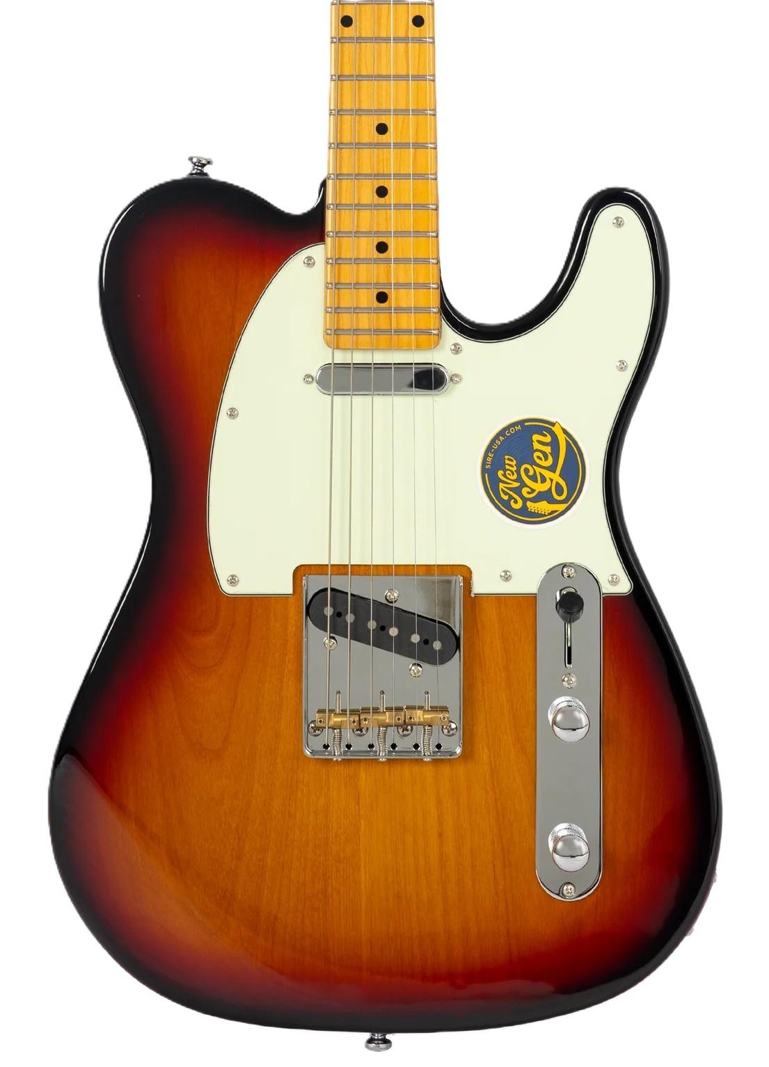 Sire Larry Carlton T7 New Gen Electric Guitar in 3TS Maple Neck - T73TS-2-edit (1).jpg
