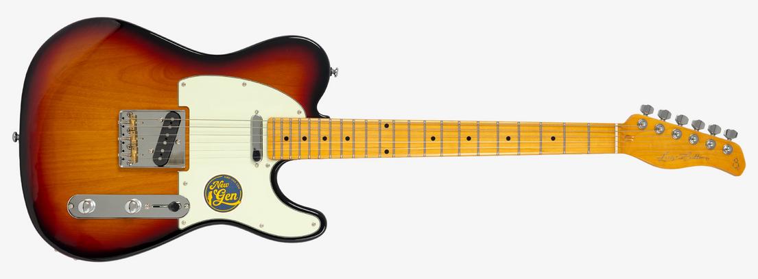 Sire Larry Carlton T7 New Gen Electric Guitar in 3TS Maple Neck - T73TS-2-edit (3).jpg