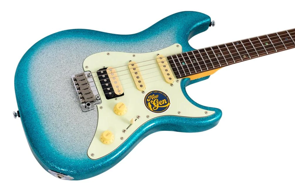 Sire Larry Carlton S7 HSS New Gen Electric Guitar in Skyburst Sparkle Rosewood Board - S7HSSSSP-2-5.jpg