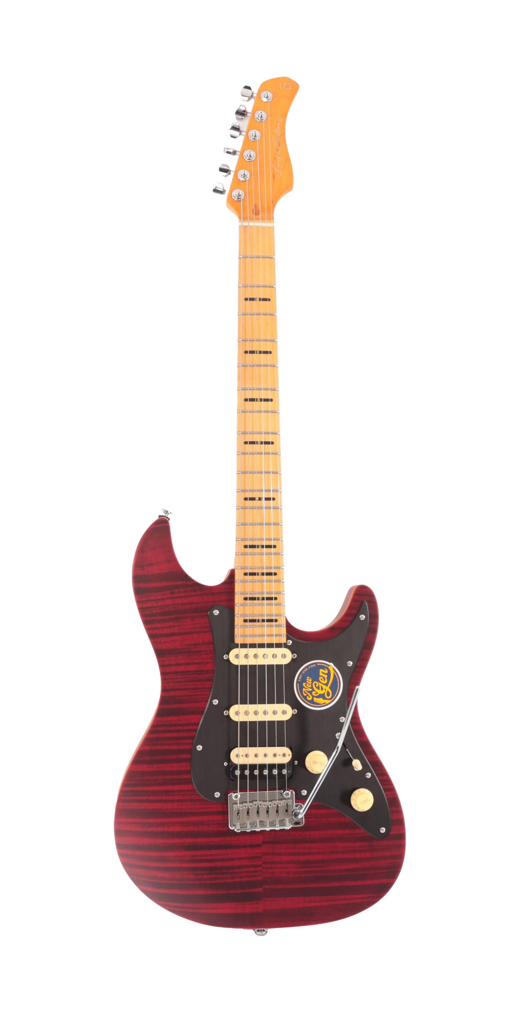 Sire Larry Carlton S7 FM New Gen Electric Guitar in See Through Red Satin Maple Neck - S7_FM_NEW_GEN_STR (13).jpg
