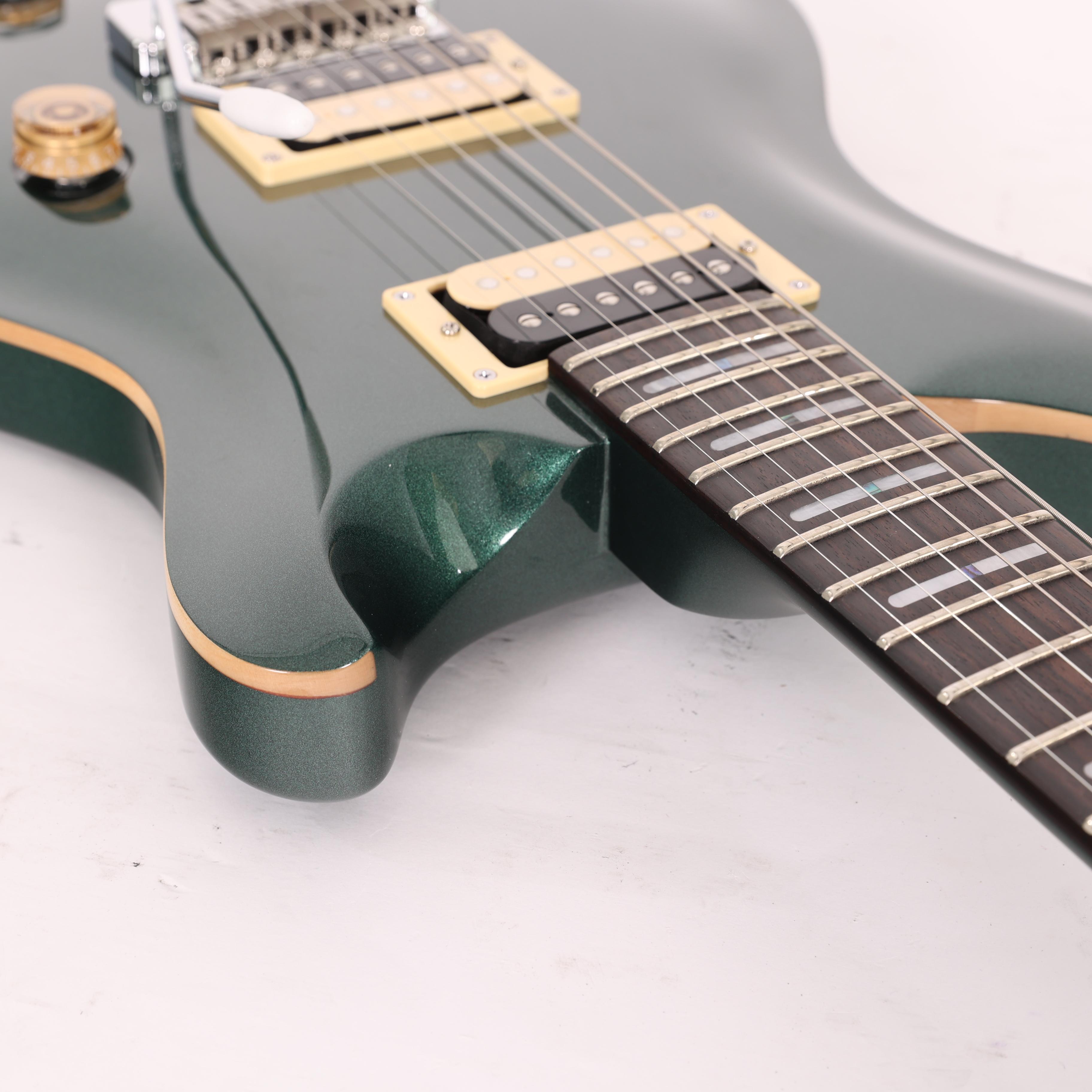Sire Larry Carlton Q7 Electric Guitar in Metallic Green - Q7 MGR (10).jpg