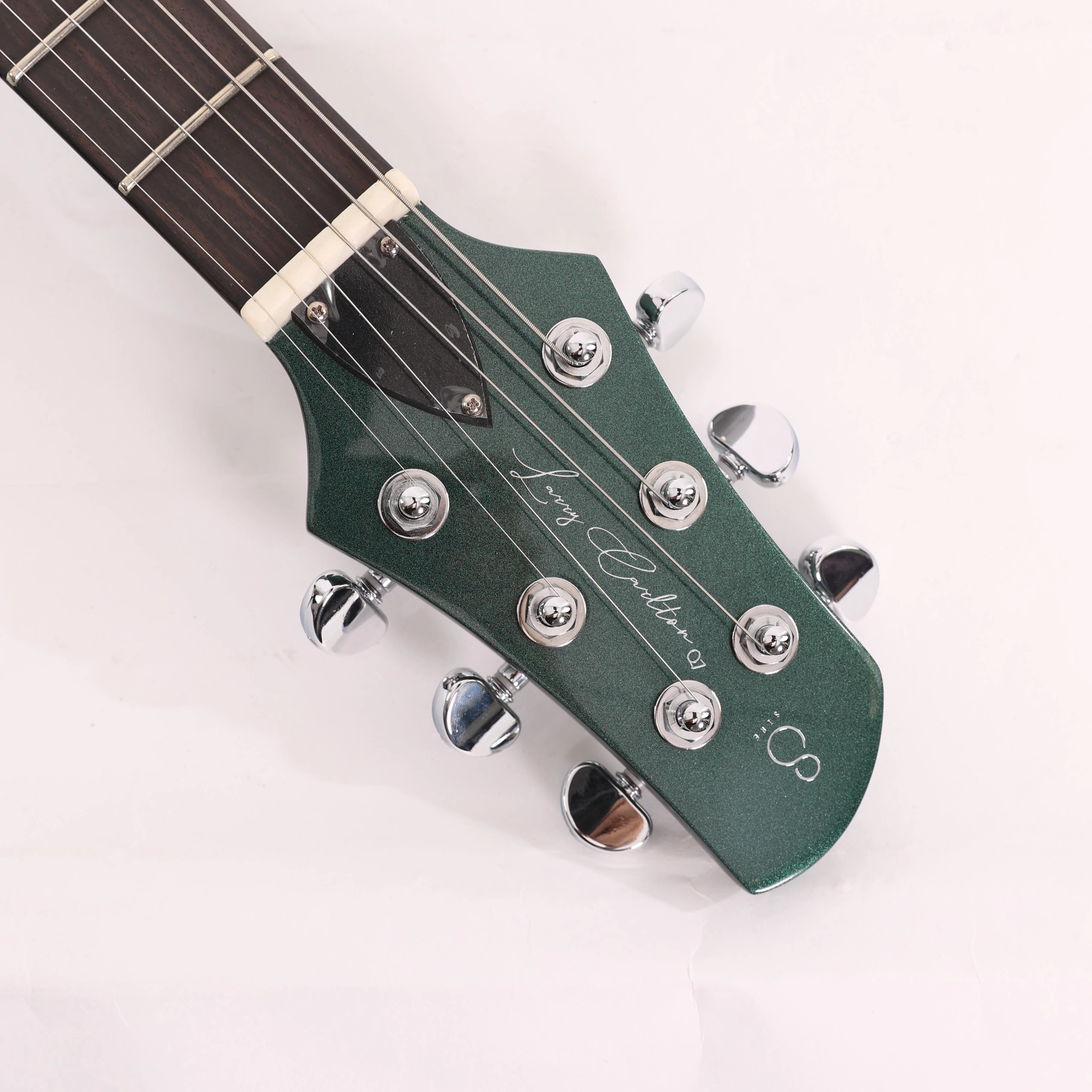 Sire Larry Carlton Q7 Electric Guitar in Metallic Green - Q7 MGR (12).jpg