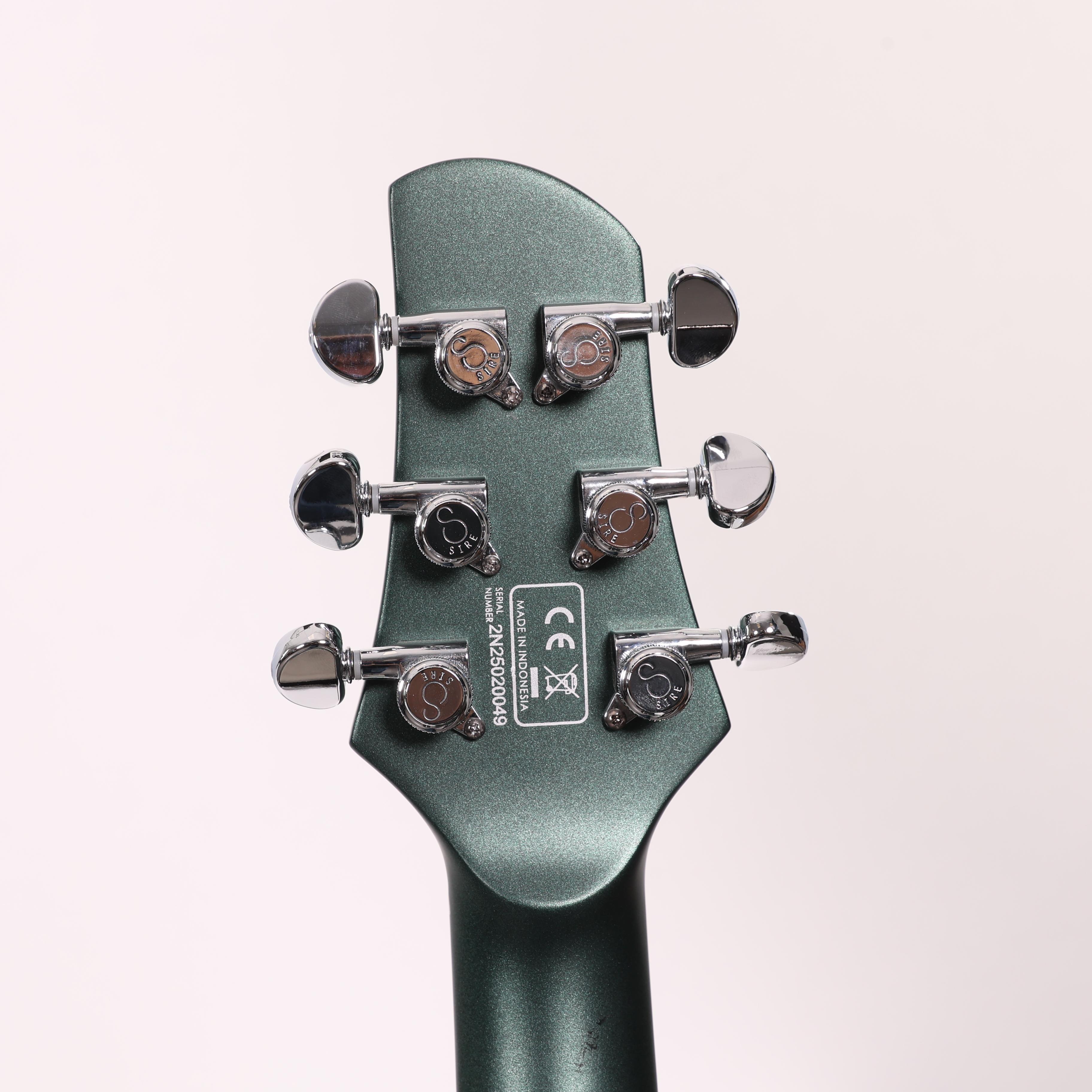 Sire Larry Carlton Q7 Electric Guitar in Metallic Green - Q7 MGR (5).jpg
