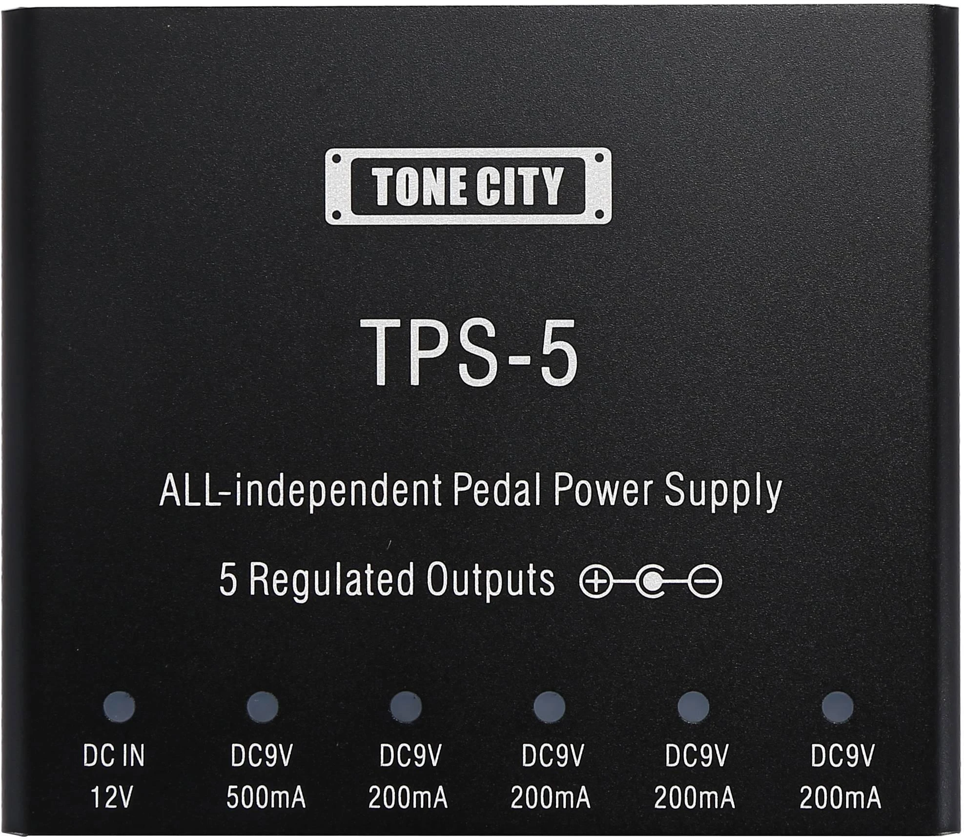 Tone City 5 Output Isolated Pedal Power Supply - TC-TPS-5 1.jpg