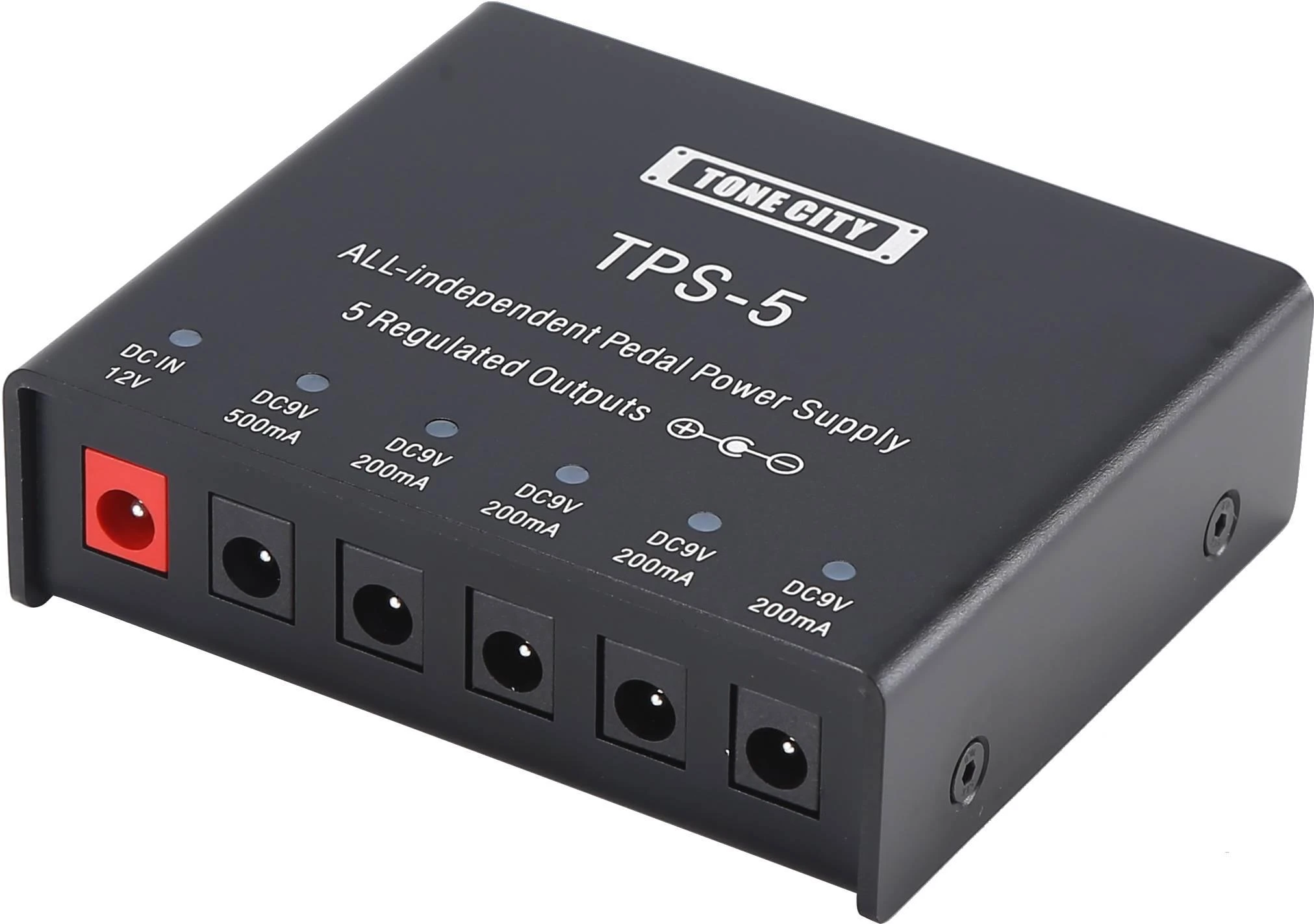 Tone City 5 Output Isolated Pedal Power Supply - TC-TPS-5 3.jpg