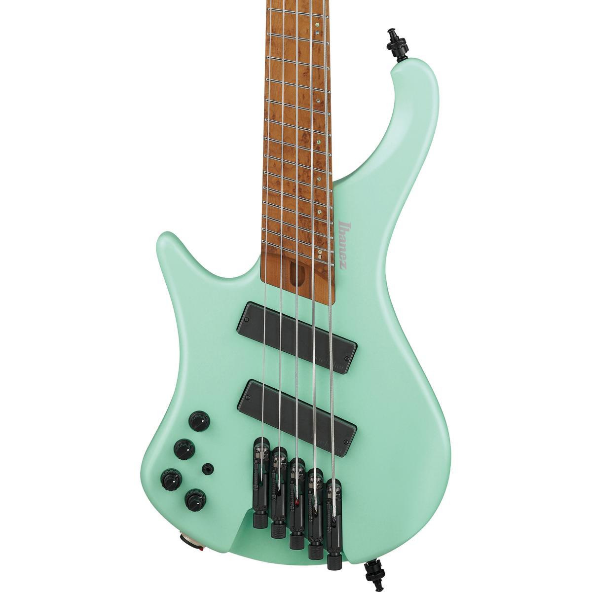 Ibanez EHB1005MSL-SFM Left Handed 5 String Bass in Sea Foam Green Matte - EHB1005MSL-SFM 1.jpg