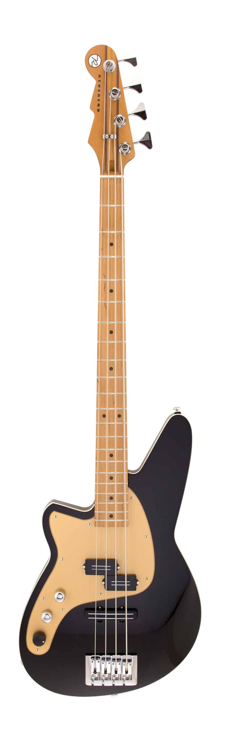 Reverend Decision P Lefty 4-String Bass Guitar in Midnight Black - L-HDCNP-MDBK 2.jpg