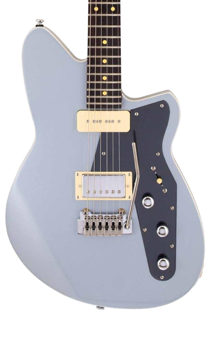 Reverend Double Agent W Electric Guitar in Metallic Silver Freeze - DAW-MSVF .jpg