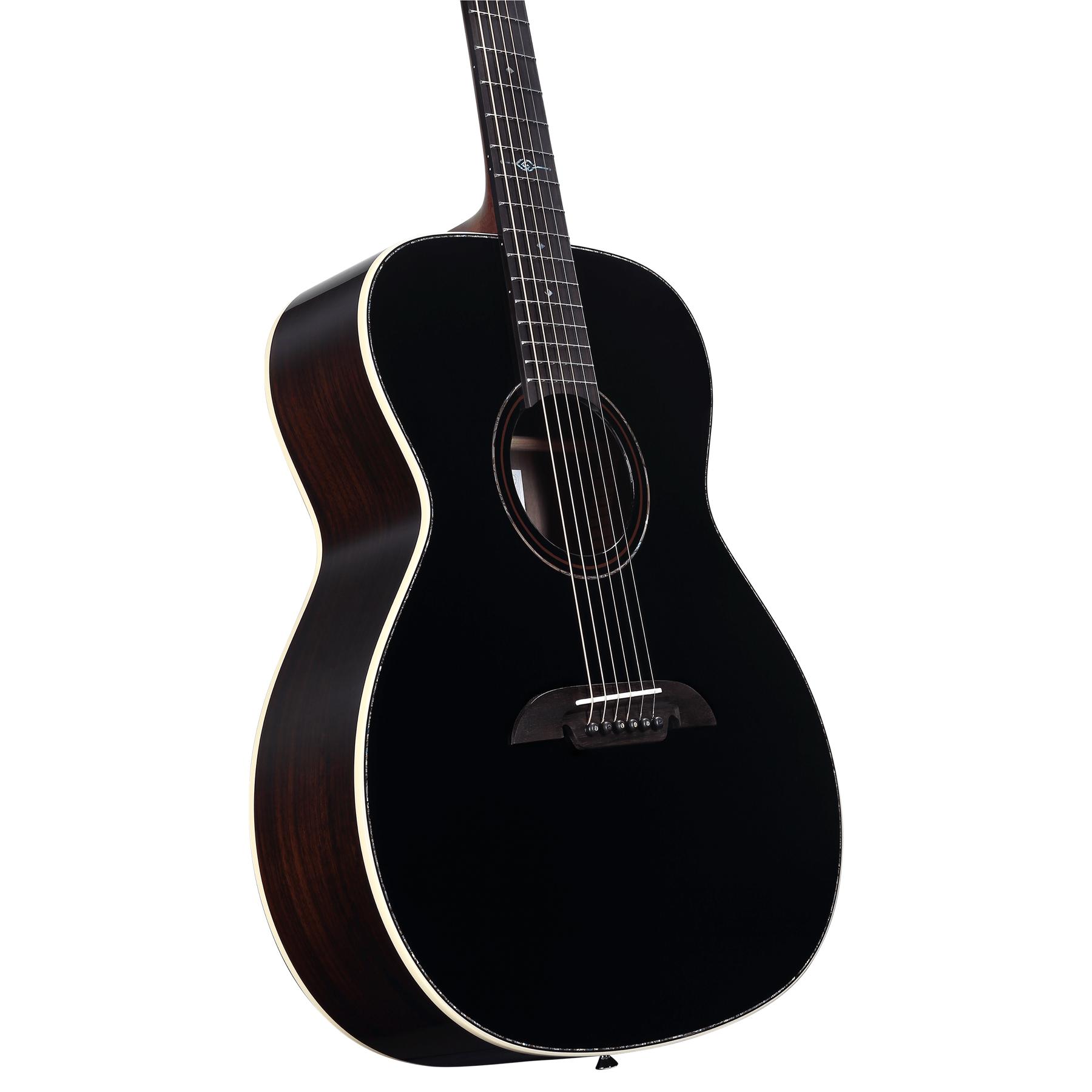 Alvarez Masterworks MF70 Folk OM Acoustic Diamond 60th Anniversary Acoustic Guitar In Blacktop - MF70-D-BT (1).jpg