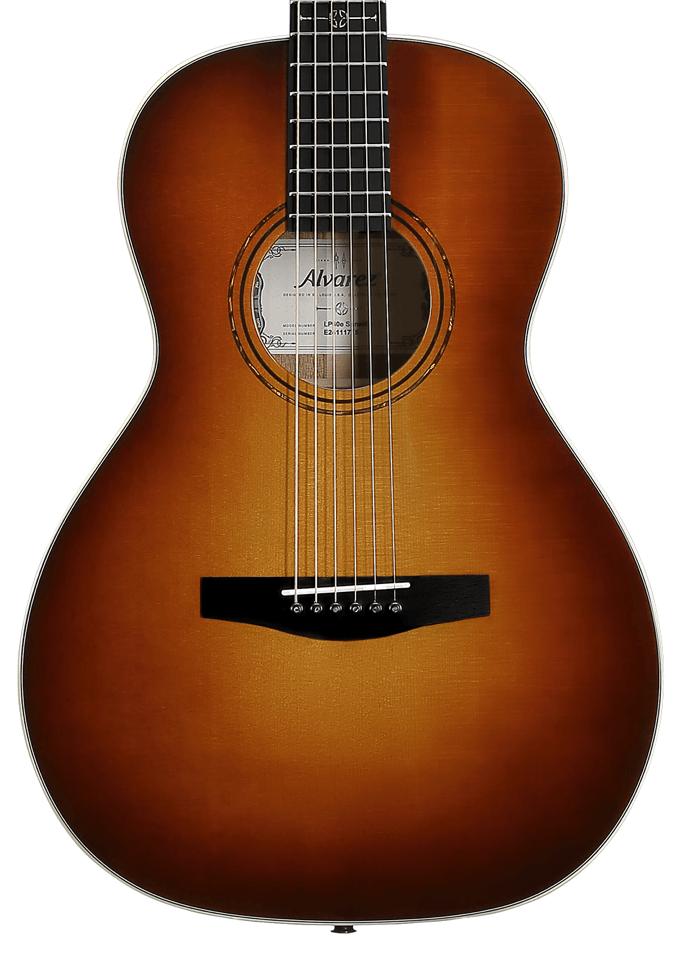 Alvarez Laureate LP60E Parlour Electro-Acoustic in Sunset - LP60ES (1).jpg