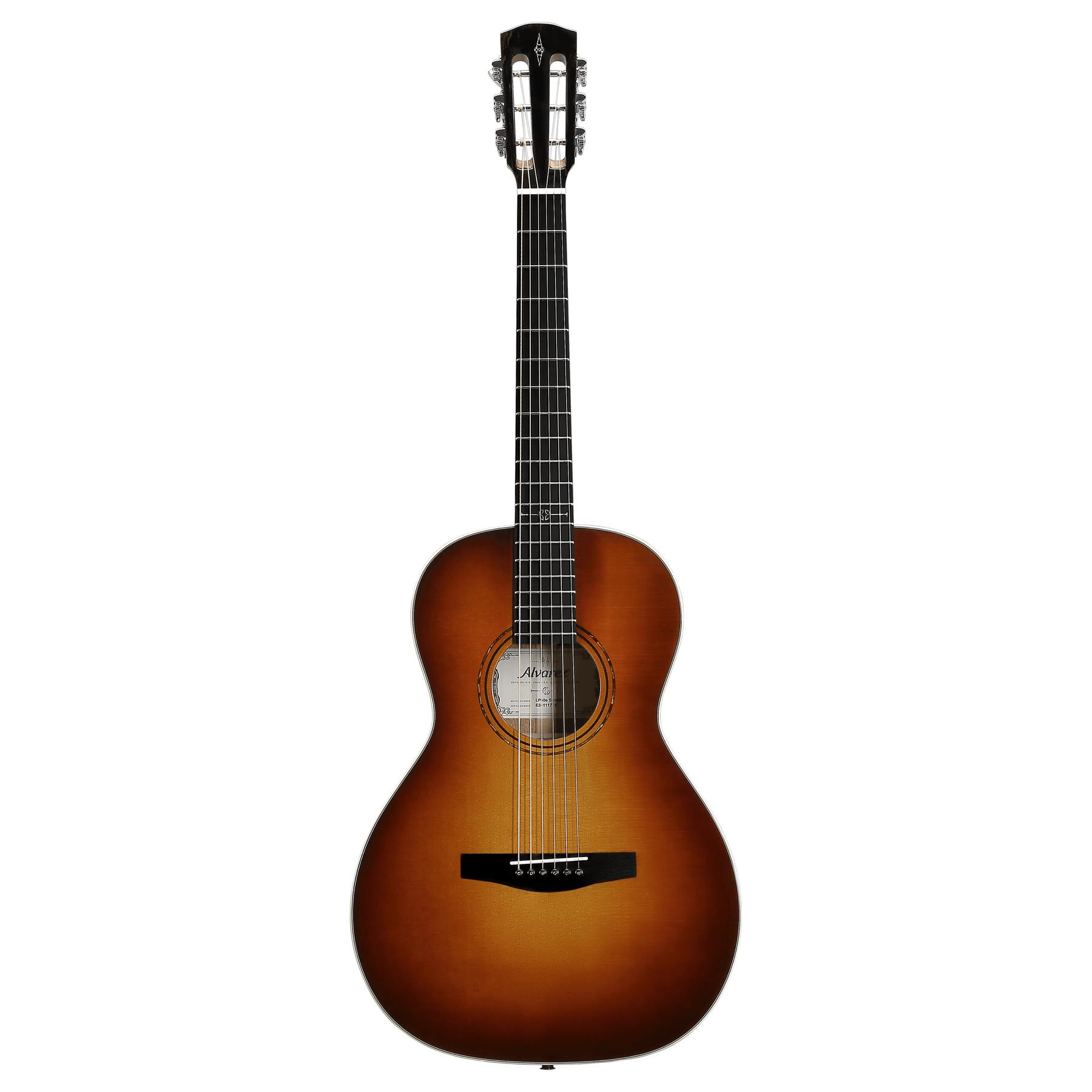 Alvarez Laureate LP60E Parlour Electro Acoustic in Sunset - LP60ES (2).jpg