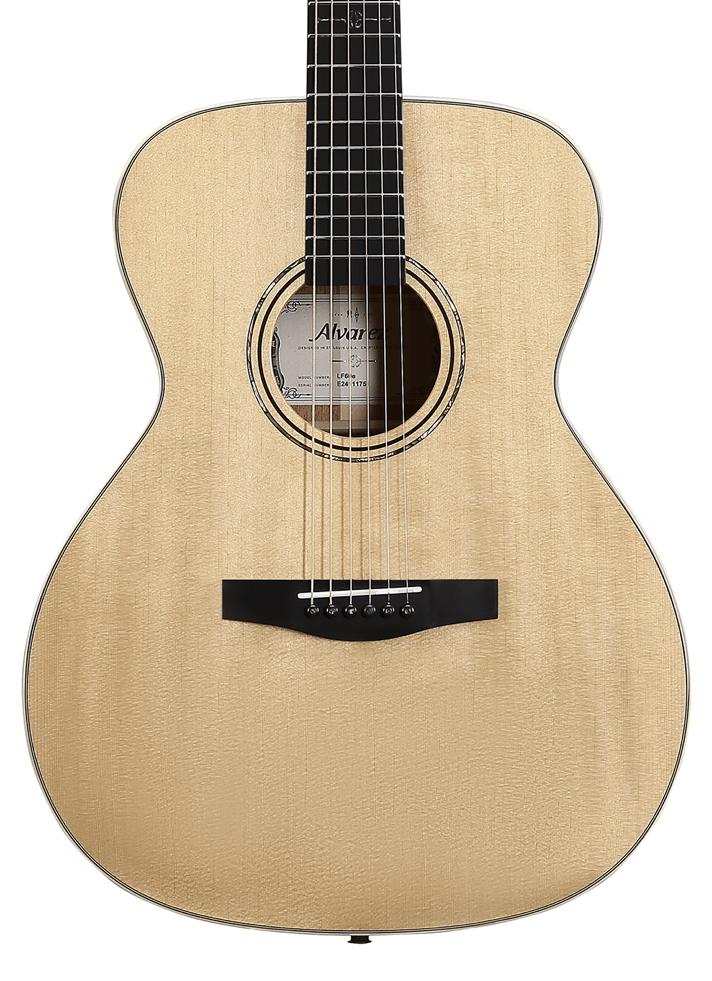 Alvarez Laureate LF60E Folk OM Electro Acoustic Guitar in Natural - LF60E (4).jpg