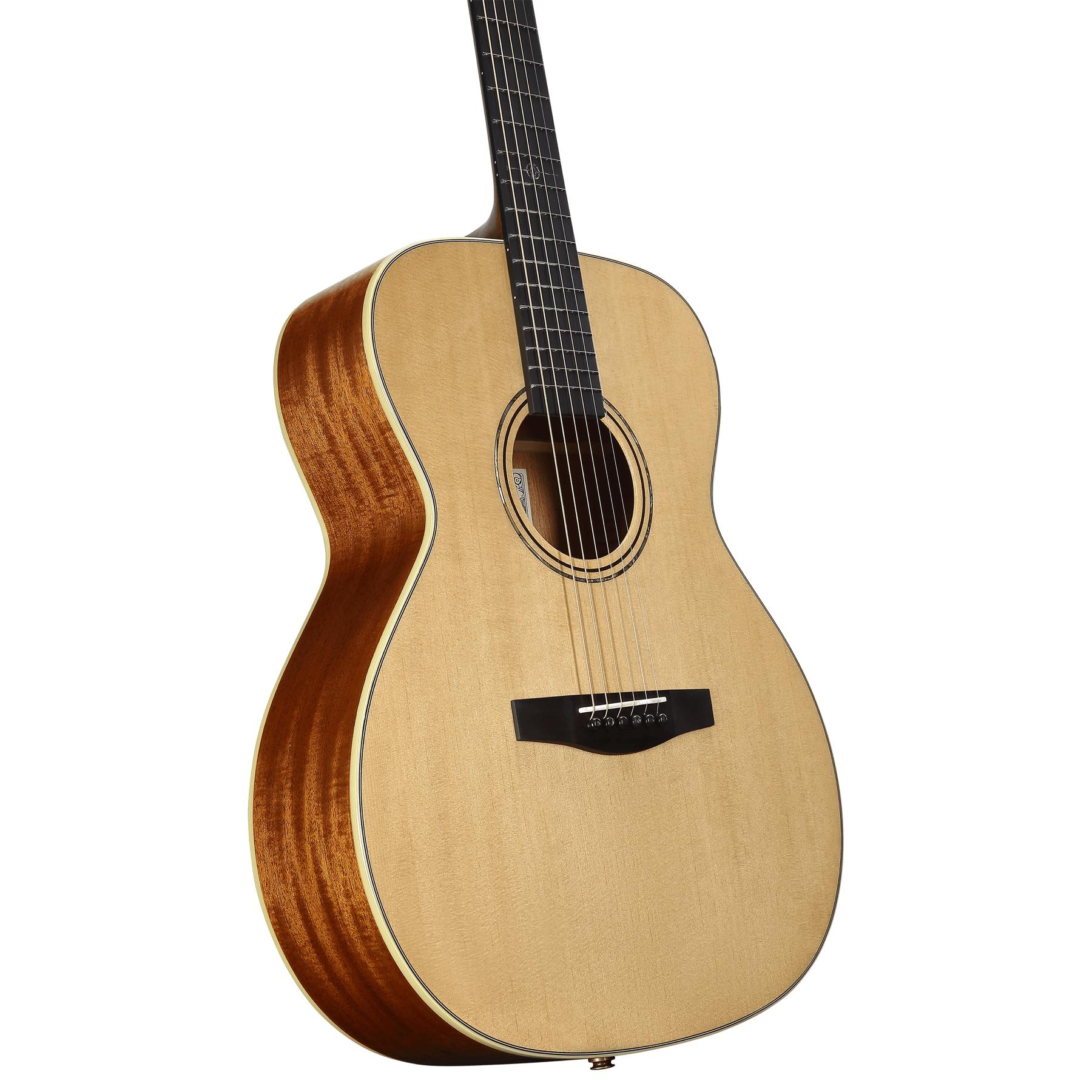 Alvarez Laureate LF60E Folk OM Electro-Acoustic Guitar in Natural - LF60E (3).jpg