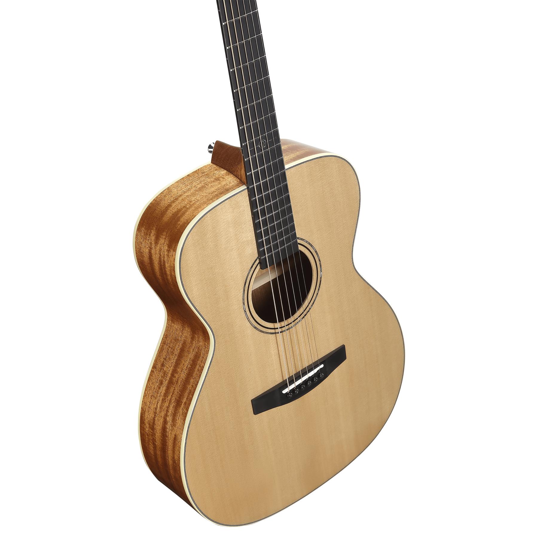 Alvarez Laureate LF60E Folk OM Electro-Acoustic Guitar in Natural - LF60E (1).jpg