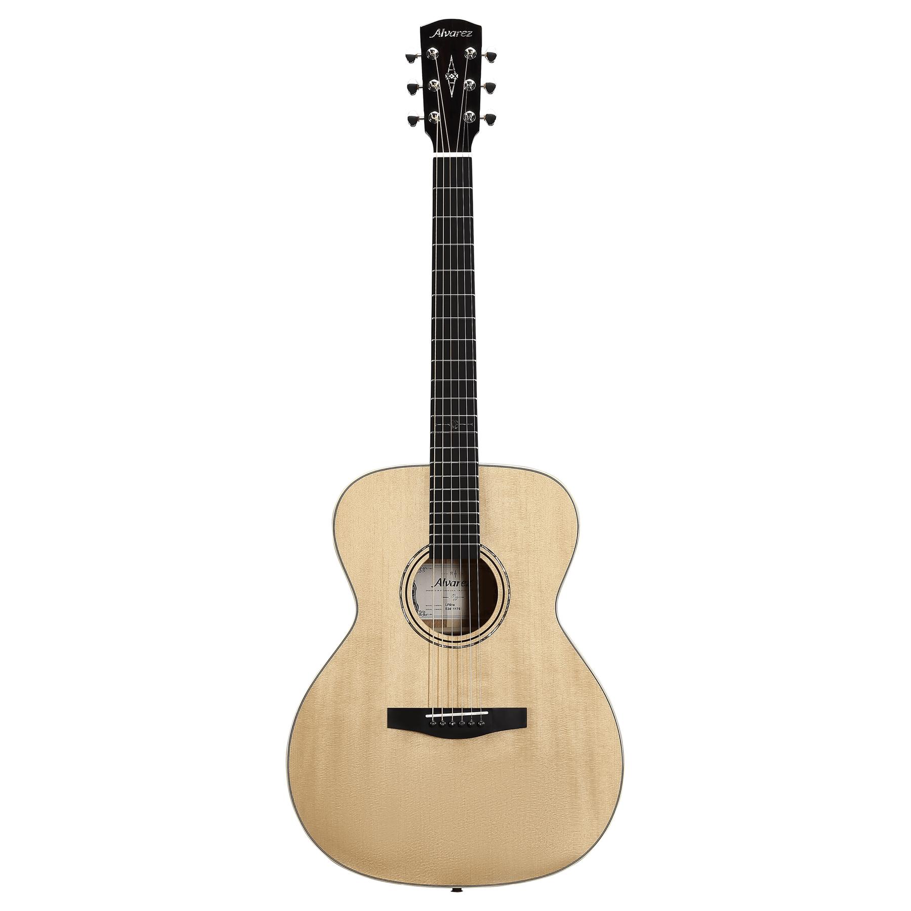 Alvarez Laureate LF60E Folk OM Electro Acoustic Guitar in Natural - LF60E (5).jpg