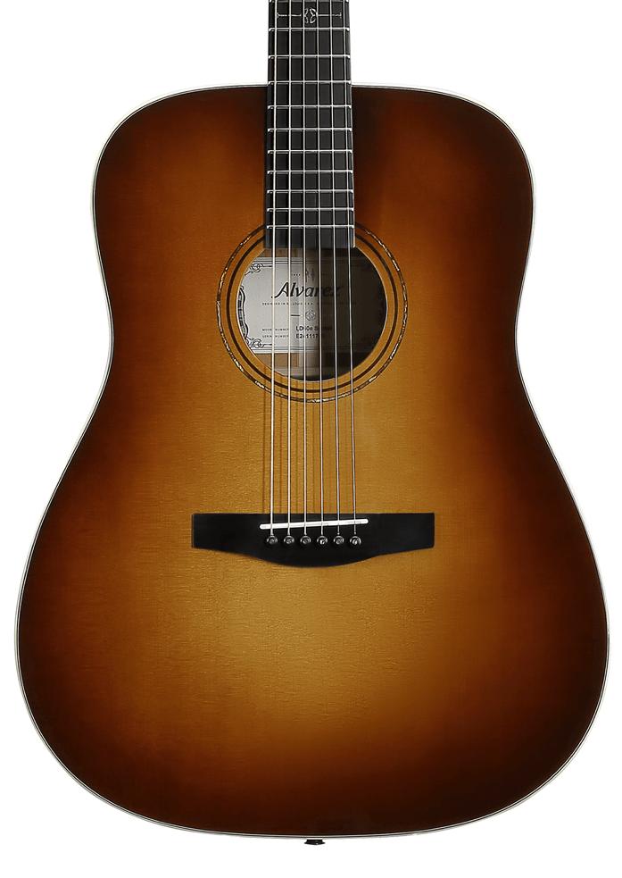 Alvarez Laureate LD60E Dreadnought Electro-Acoustic in Sunset - LD60ES (3).jpg