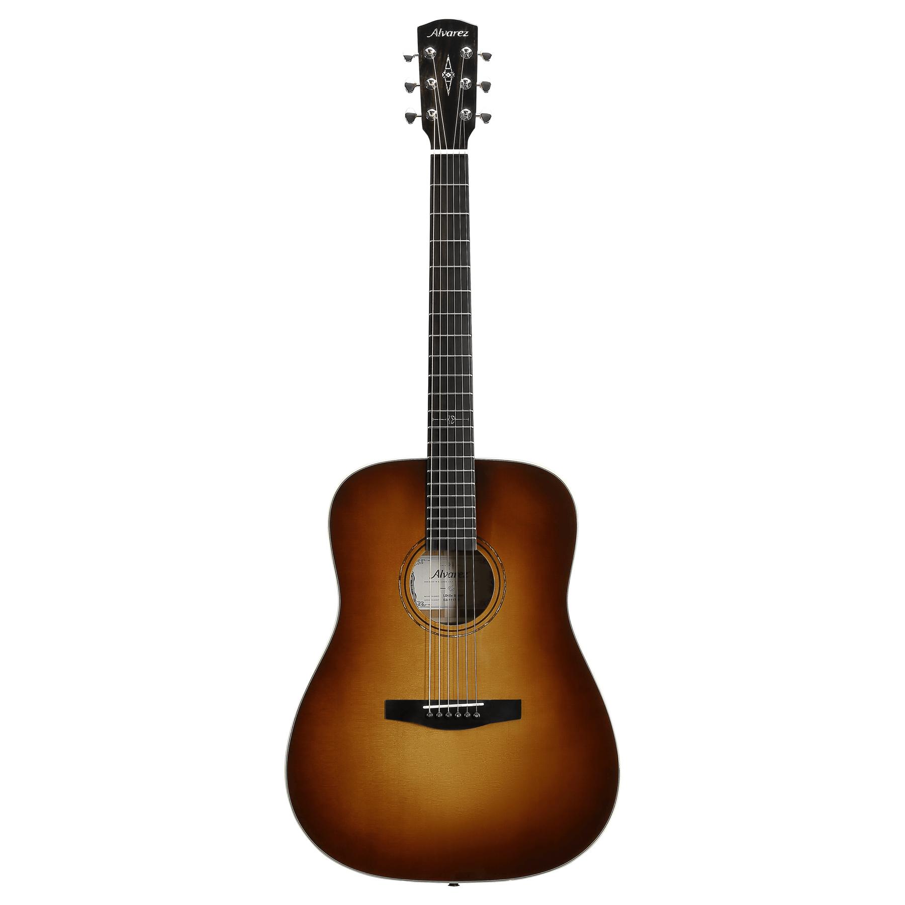 Alvarez Laureate LD60E Dreadnought Electro-Acoustic in Sunset - LD60ES (4).jpg