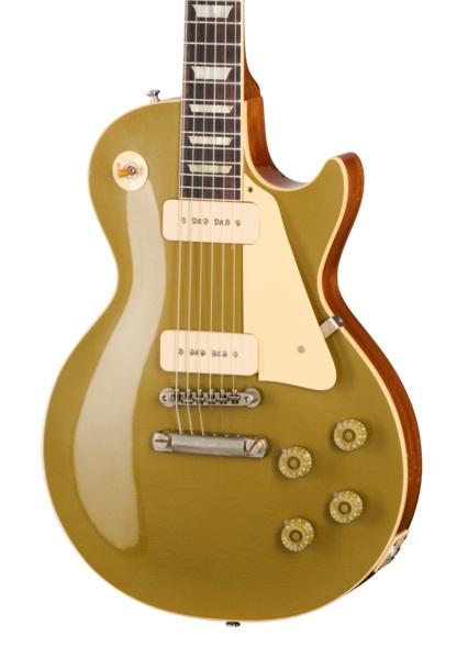 Gibson Custom Shop 1955 NAMM Show Commemorative Edition Les Paul in Nugget Gold - LPR55PSL22553_front-800x1200-788f12b-hero.jpg
