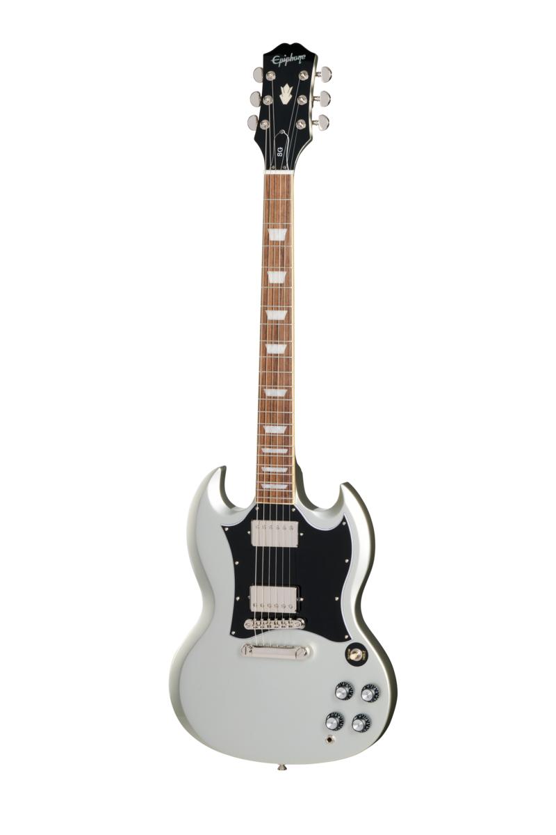 Epiphone Inspired by Gibson SG Standard in Silver Mist - Andertons