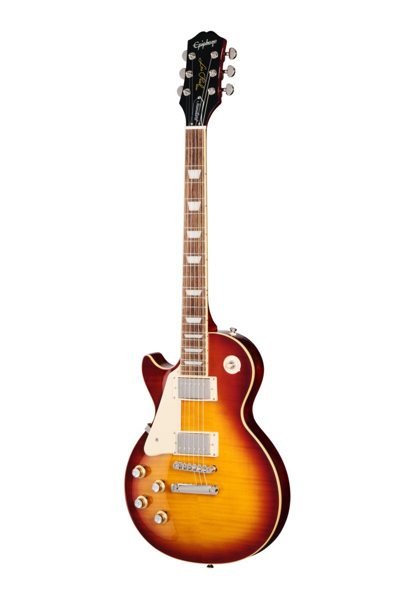Epiphone Left-Handed Les Paul Standard 60s Figured in Iced Tea Burst - EIGLP6ITNH1L_front-800x1200-788f12b.jpg