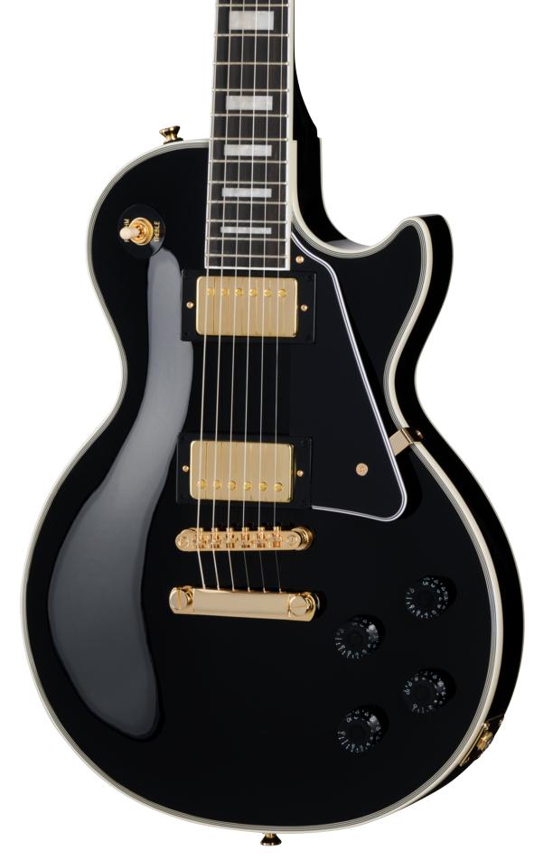 Epiphone Les Paul Custom in Ebony, Premium Gig Bag - Andertons