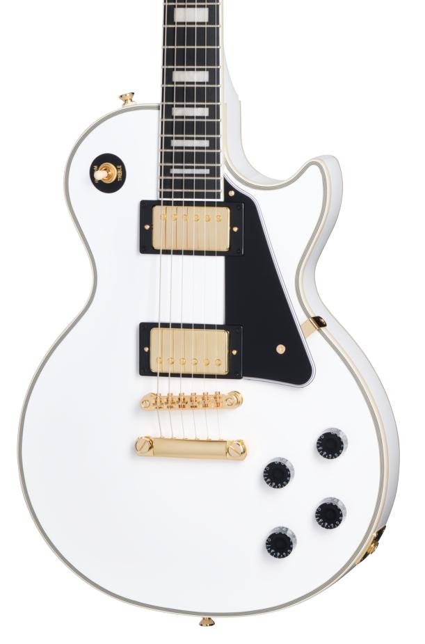 Epiphone Inspired by Gibson Les Paul Custom Electric Guitar in Alpine White - EIGLPCAWGH1_body-800x1200-788f12b.jpg