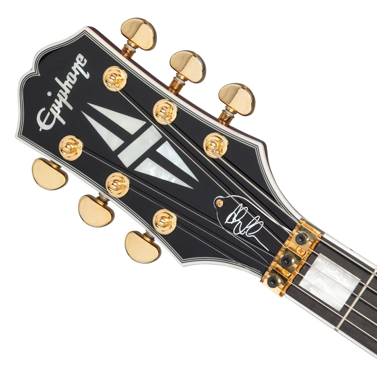 Epiphone Artist Alex Lifeson Signature Les Paul Custom Axcess Left-Handed Electric Guitar in Ruby - EILPACQALRUBGH1L 7.jpg