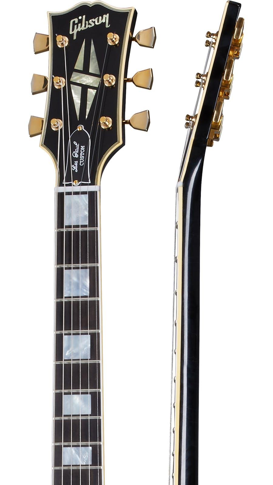 Gibson Custom Shop Murphy Lab Collection 1968 Les Paul Custom Reissue in Ebony - 434325-neck-side-1600_900.jpg