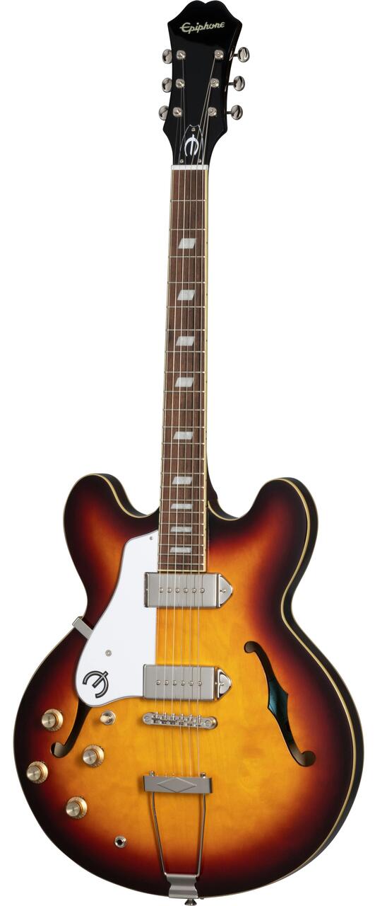 Epiphone Original Casino Hollowbody Left Handed Electric Guitar in Vintage Sunburst - EOCAVSNH1L-Epiphone-Casino-Vintage-Sunburst-Left-Handed.jpg