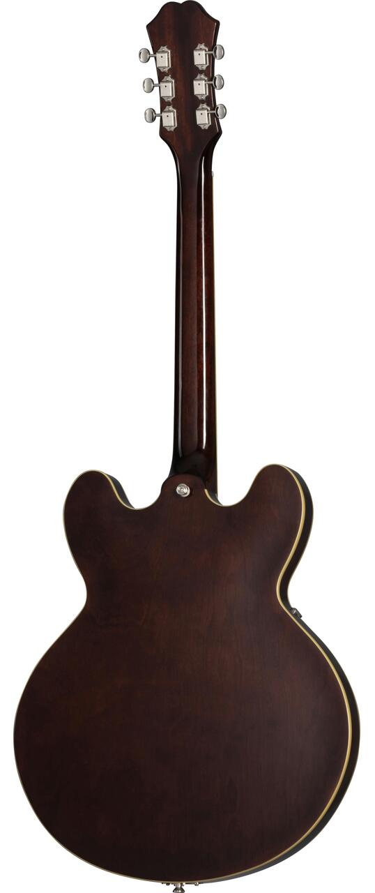 Epiphone Left Handed Casino in Vintage Sunburst - EOCAVSNH1L-Epiphone-Casino-Vintage-Sunburst-Left-Handed-Back.jpg