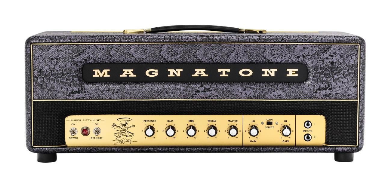 Magnatone Slash Signature Super Fifty-Nine M-80 Head in Purple Python  - PP-M80-Head-Front-Photoroom.jpg
