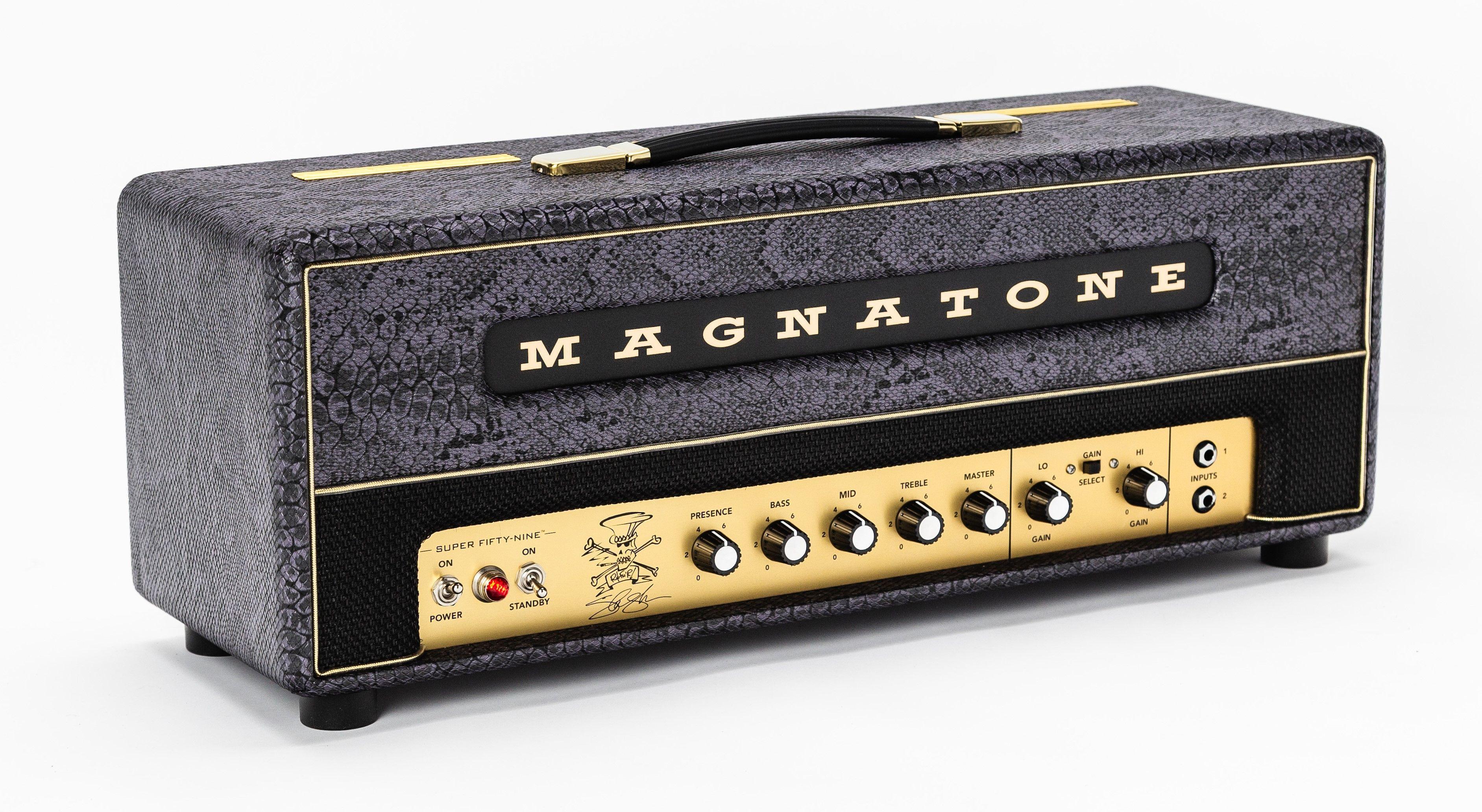 Magnatone Slash Signature Super Fifty-Nine M-80 Head in Purple Python  - PP-M80-Head-Right_compressed.jpg