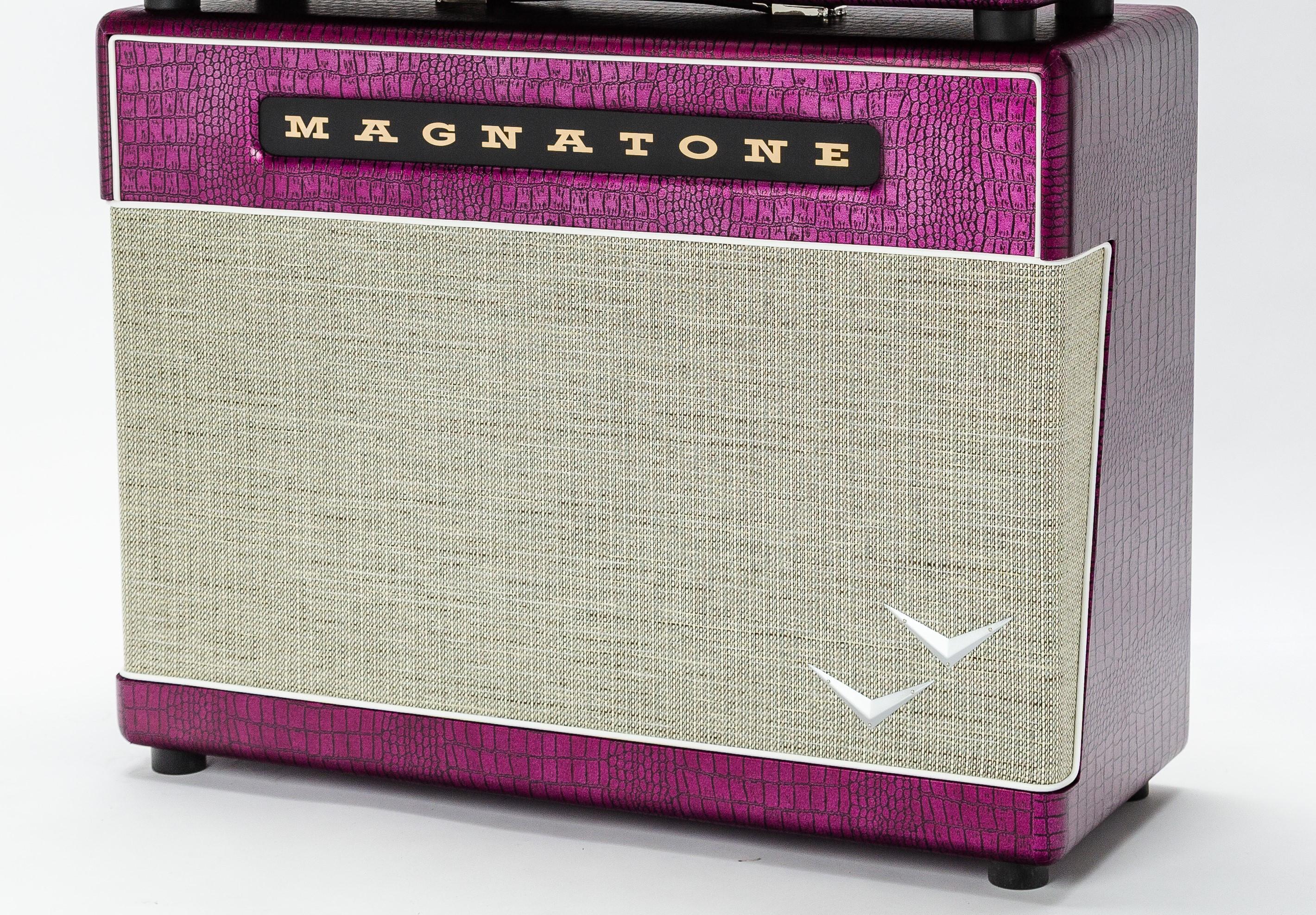 Magnatone Billy Gibbons Signature M-80 2 X 12 Extension Cabinet in Chrome Grape - M80-Head-Ext-Cabinet-Dealers-Angled-Right.jpg