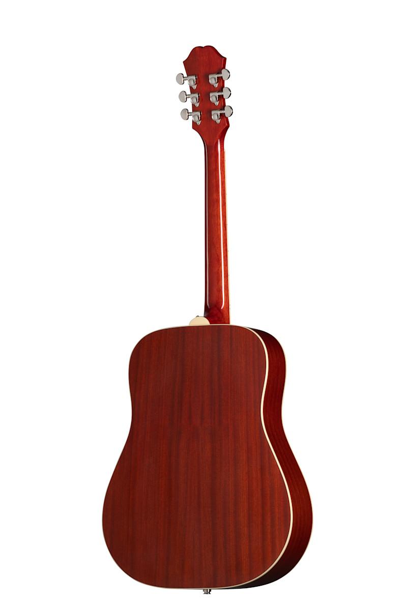 Epiphone Studio Hummingbird Solid Top With Fishman Sonitone Pickup In Faded Cherry - EASHBFCNH3 3.jpg