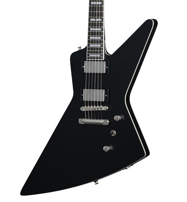Epiphone Extura Prophecy in Aged Jet Black Metallic  - EIXTYAJBBN1_front cropped.jpg