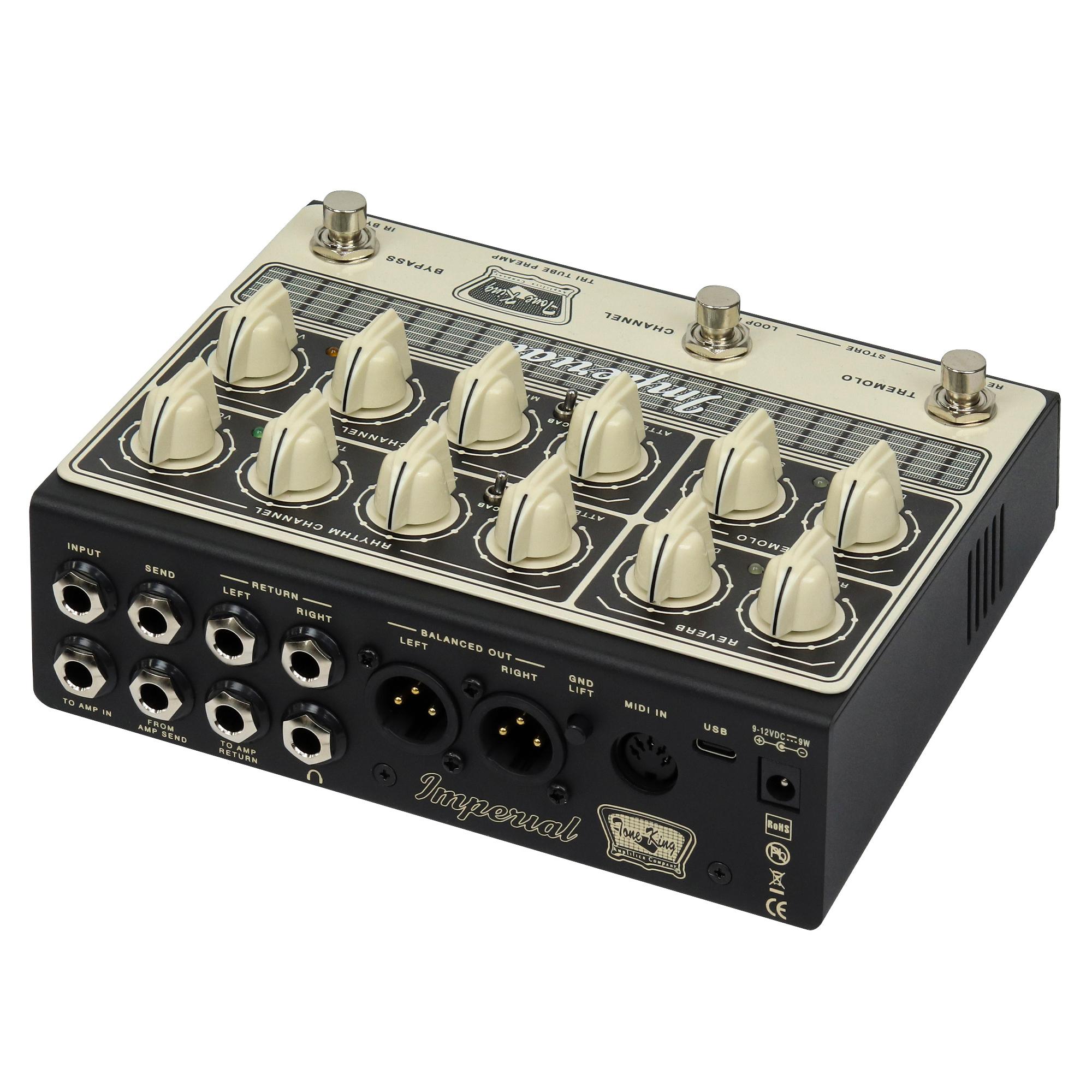 Tone King Imperial Tube Preamp Pedal - Tone-King-Imperial-Tri-Tube-Preamp-Back-Right.jpg
