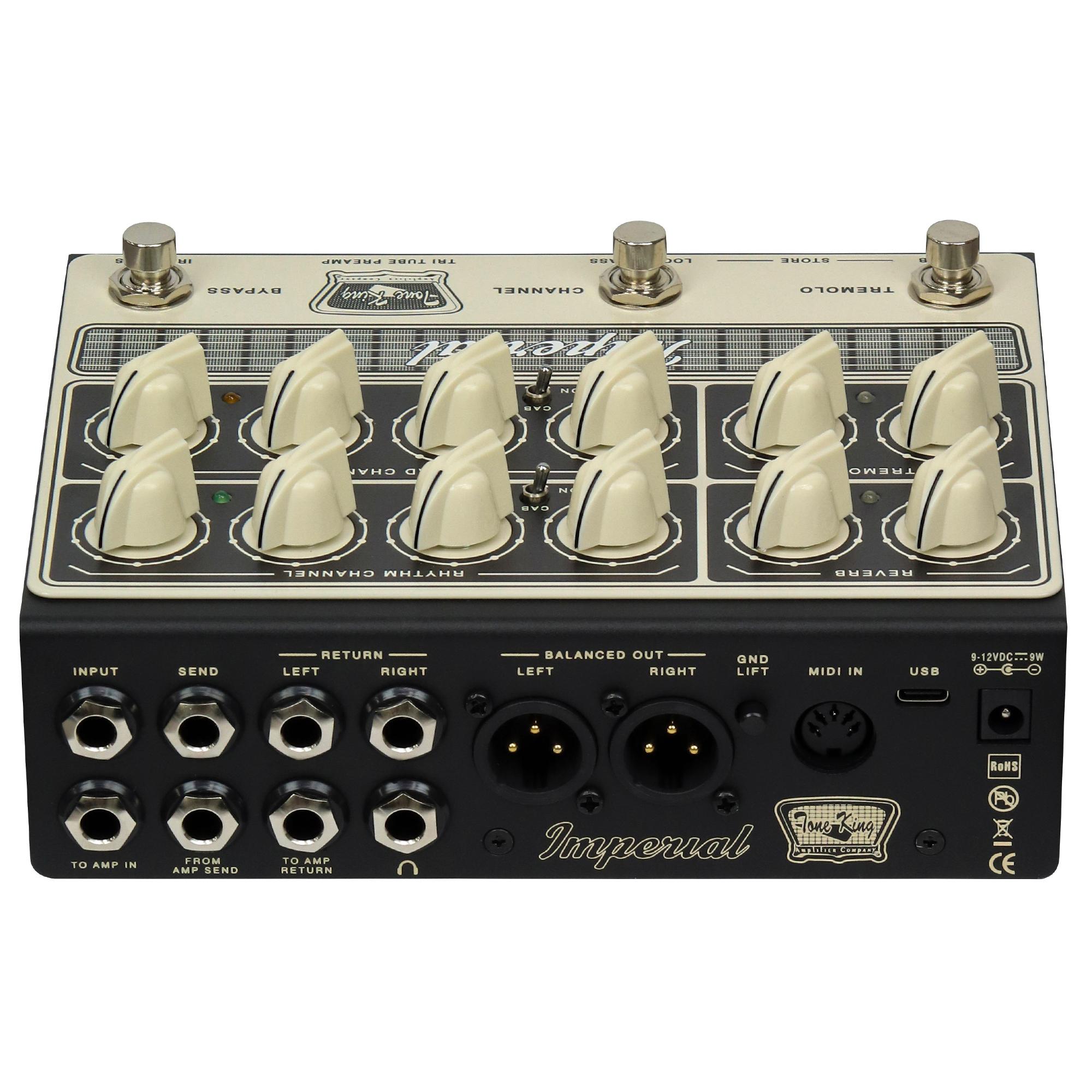 Tone King Imperial Tube Preamp Pedal - Tone-King-Imperial-Tri-Tube-Preamp-Back-Top.jpg